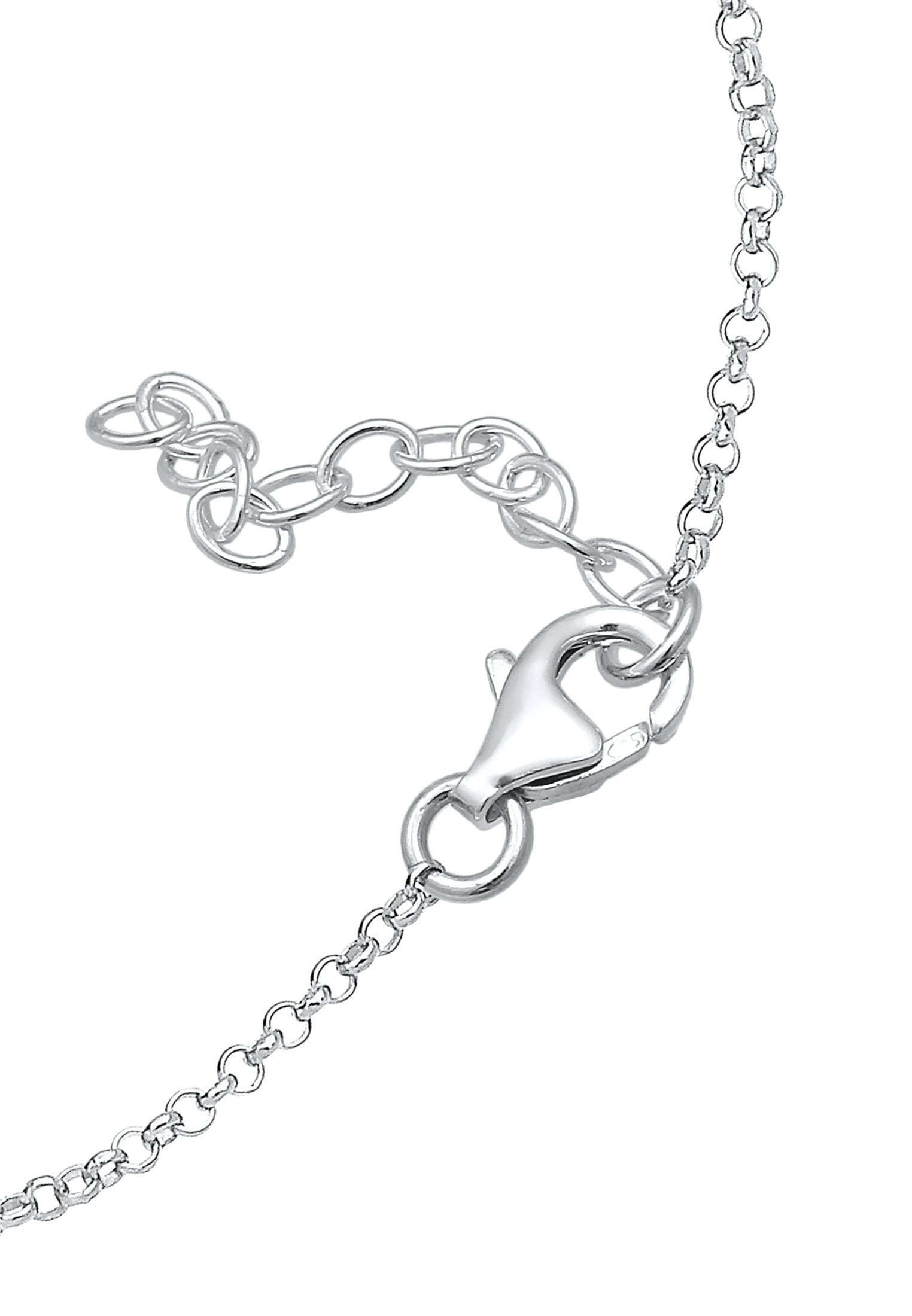 Elli Armkette »Armband Herzen Symbol Klassisch Liebe 925 Silber«
