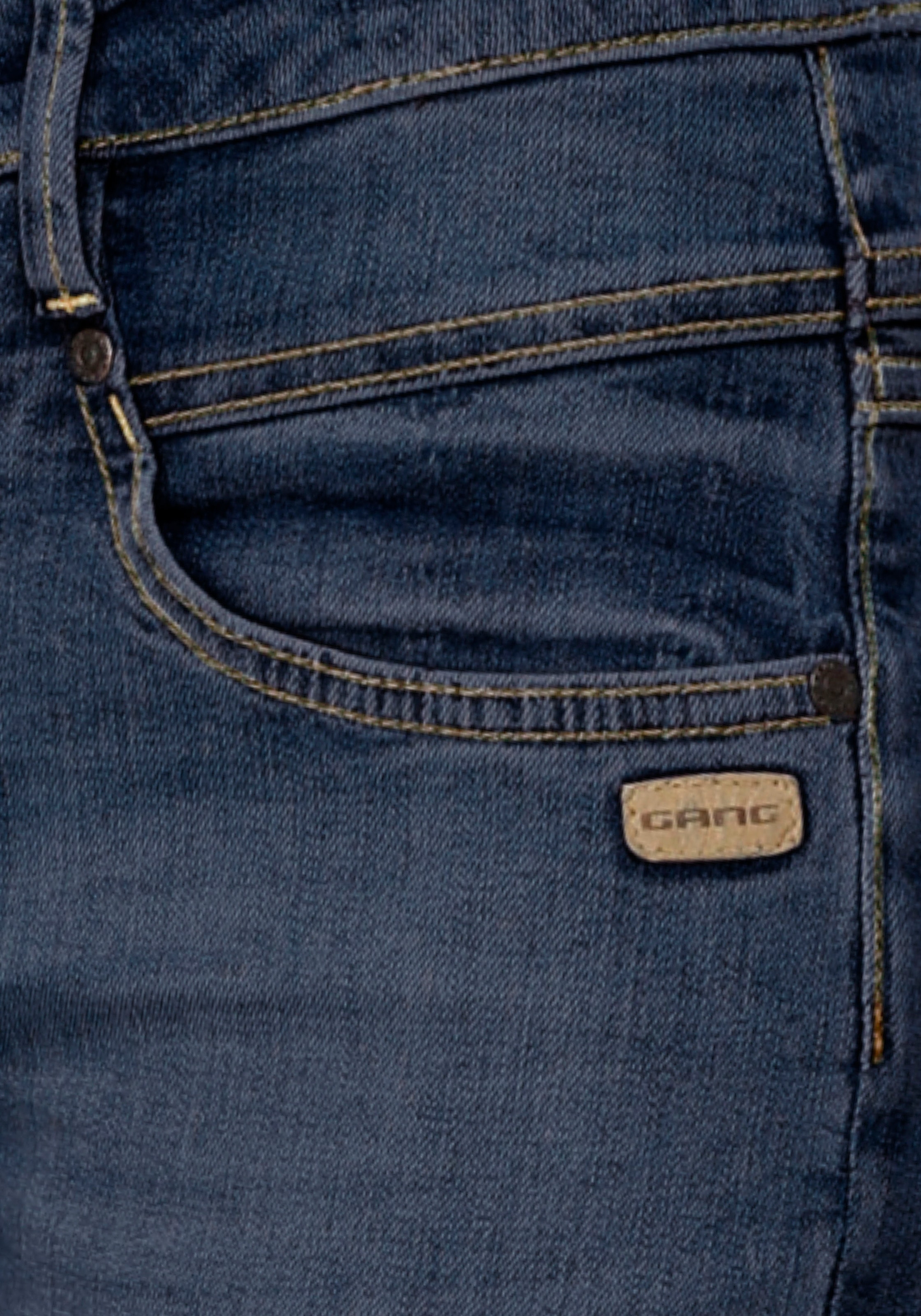 bei online ausgefranster Ankle-Jeans mit GANG Kante Saumabschluss OTTO leicht am »94Medina«, kaufen