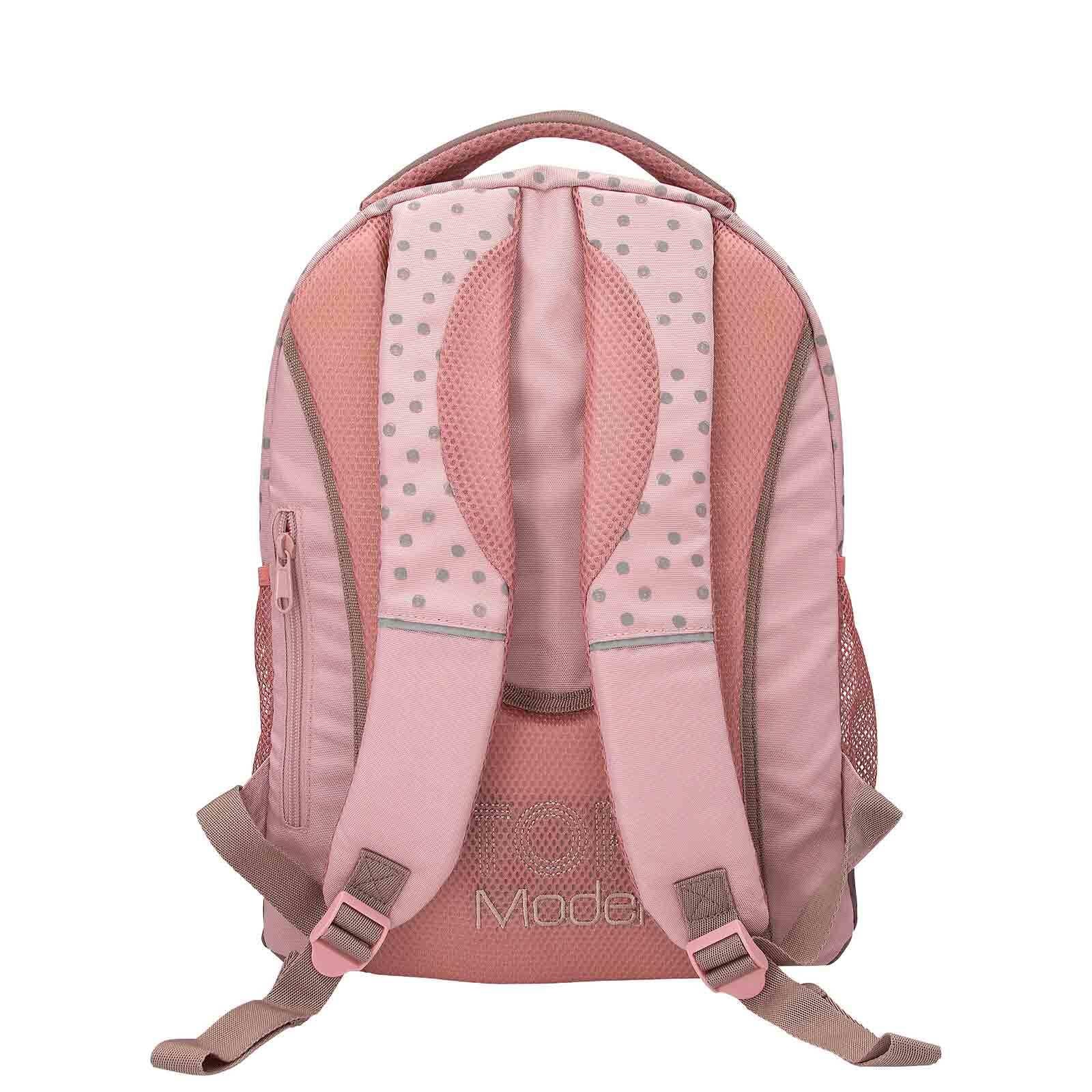 Depesche Rucksack »Schul-Set DOTS TOPModel 2er Set flieder«