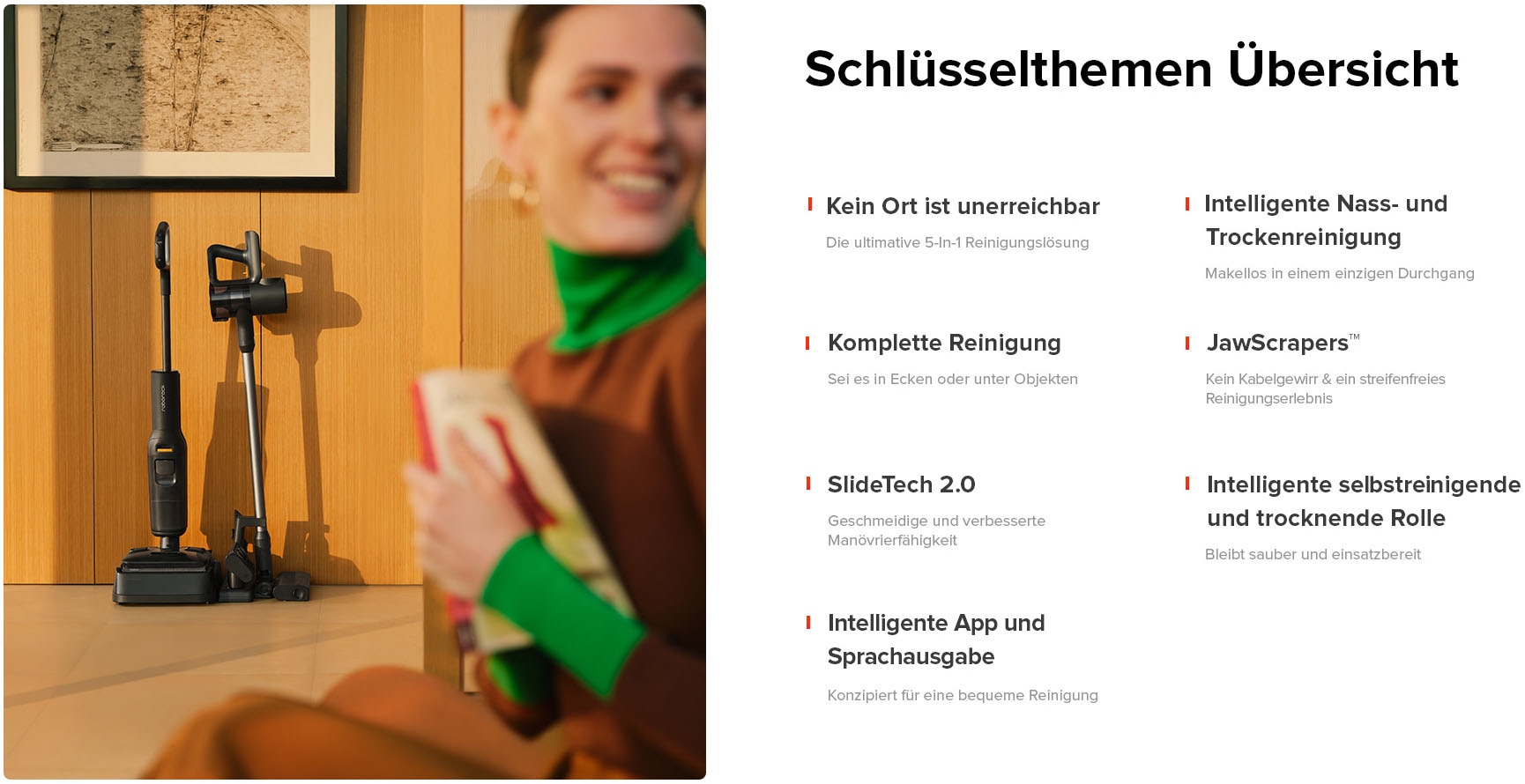 Roborock Nass-Trocken-Sauger »Morph Pro Mix F25 ACE Combo« Nass-Trocken-Akkusauger mit intelligenter Reinigungstechnologie