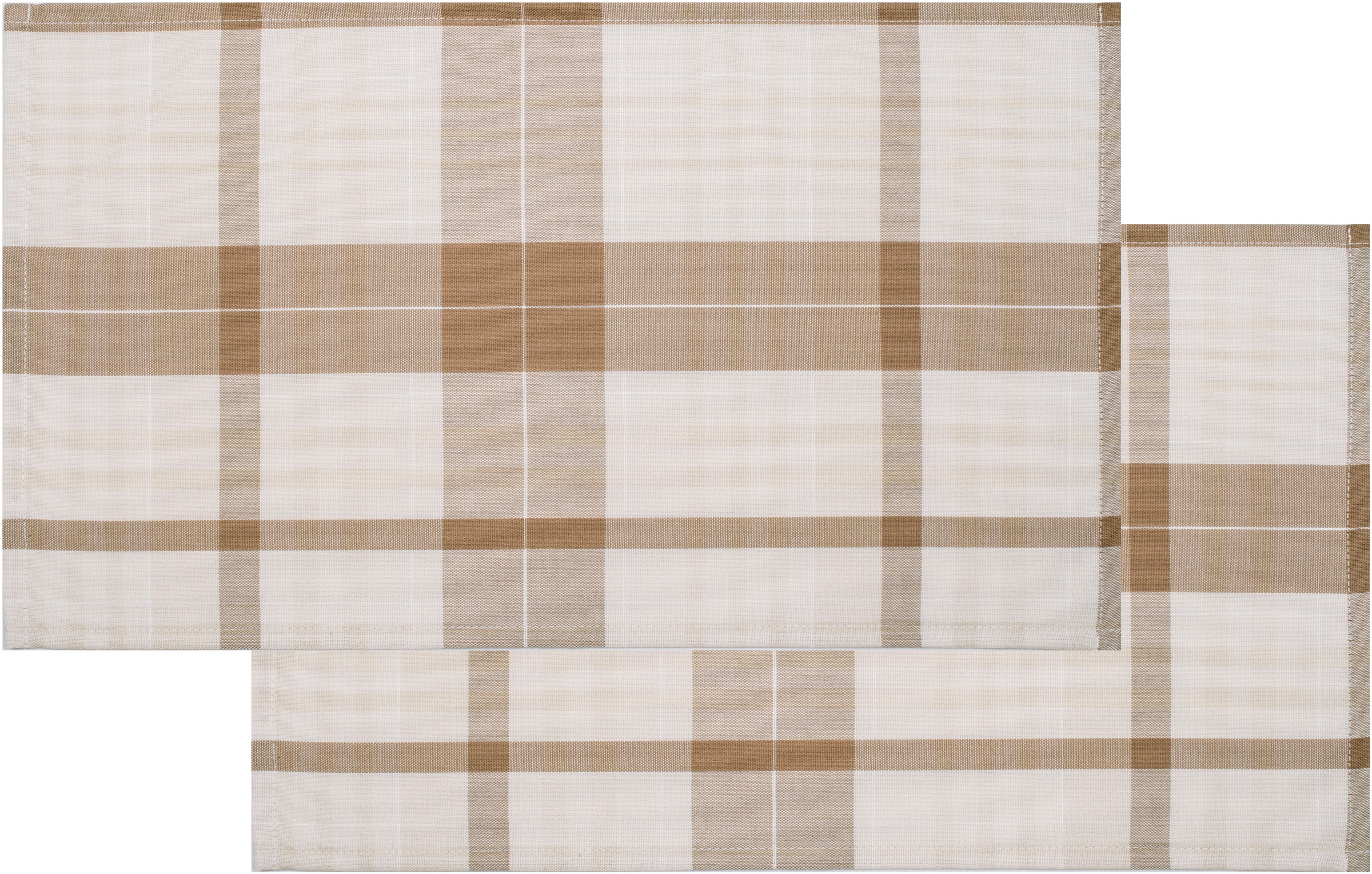 my home Platzset »Candise« 45 x 30, Karomuster, weiche Haptik, Esszimmer, Wohnzimmer, Küche