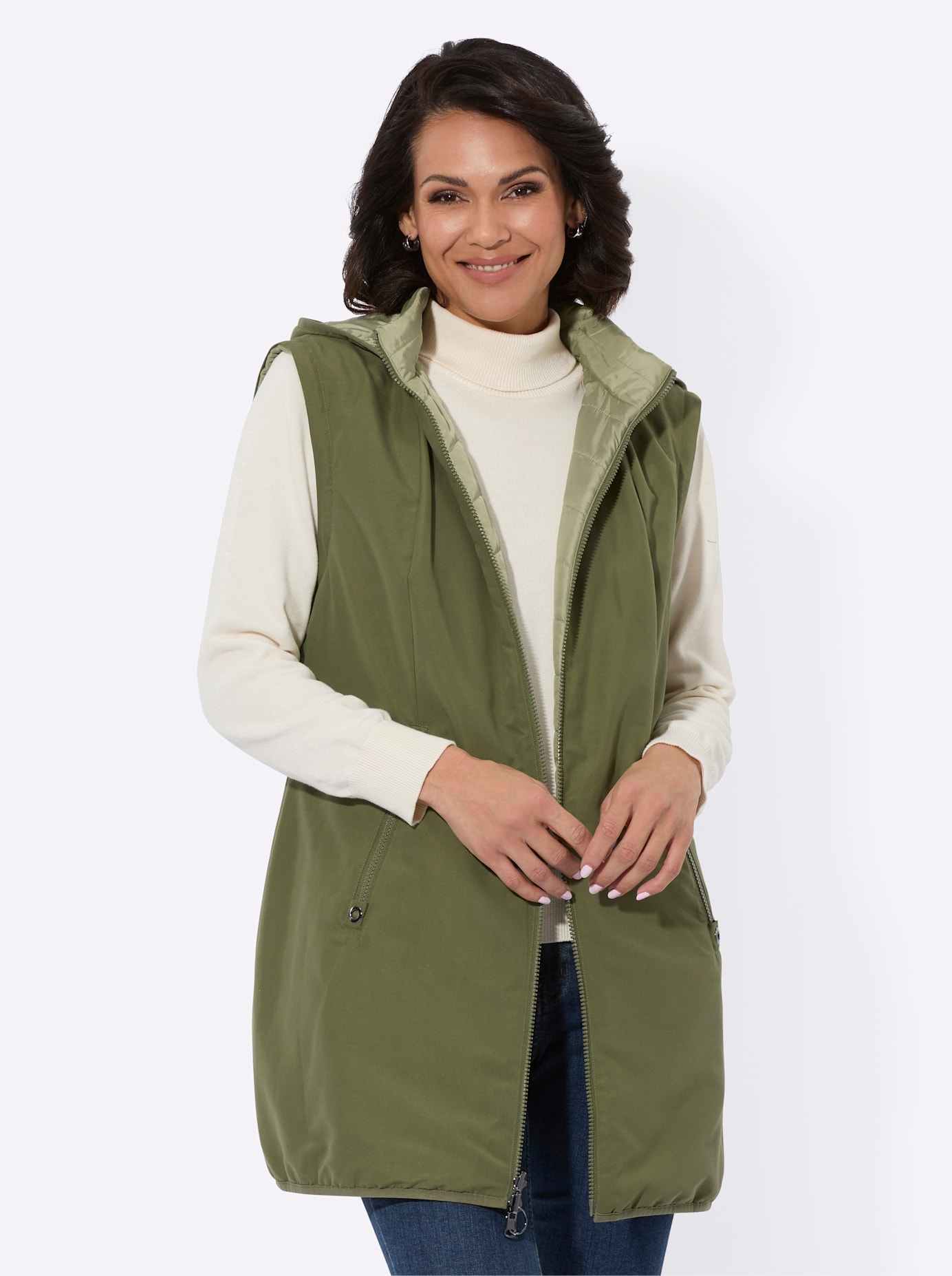 Casual Looks Wendejacke, mit Kapuze
