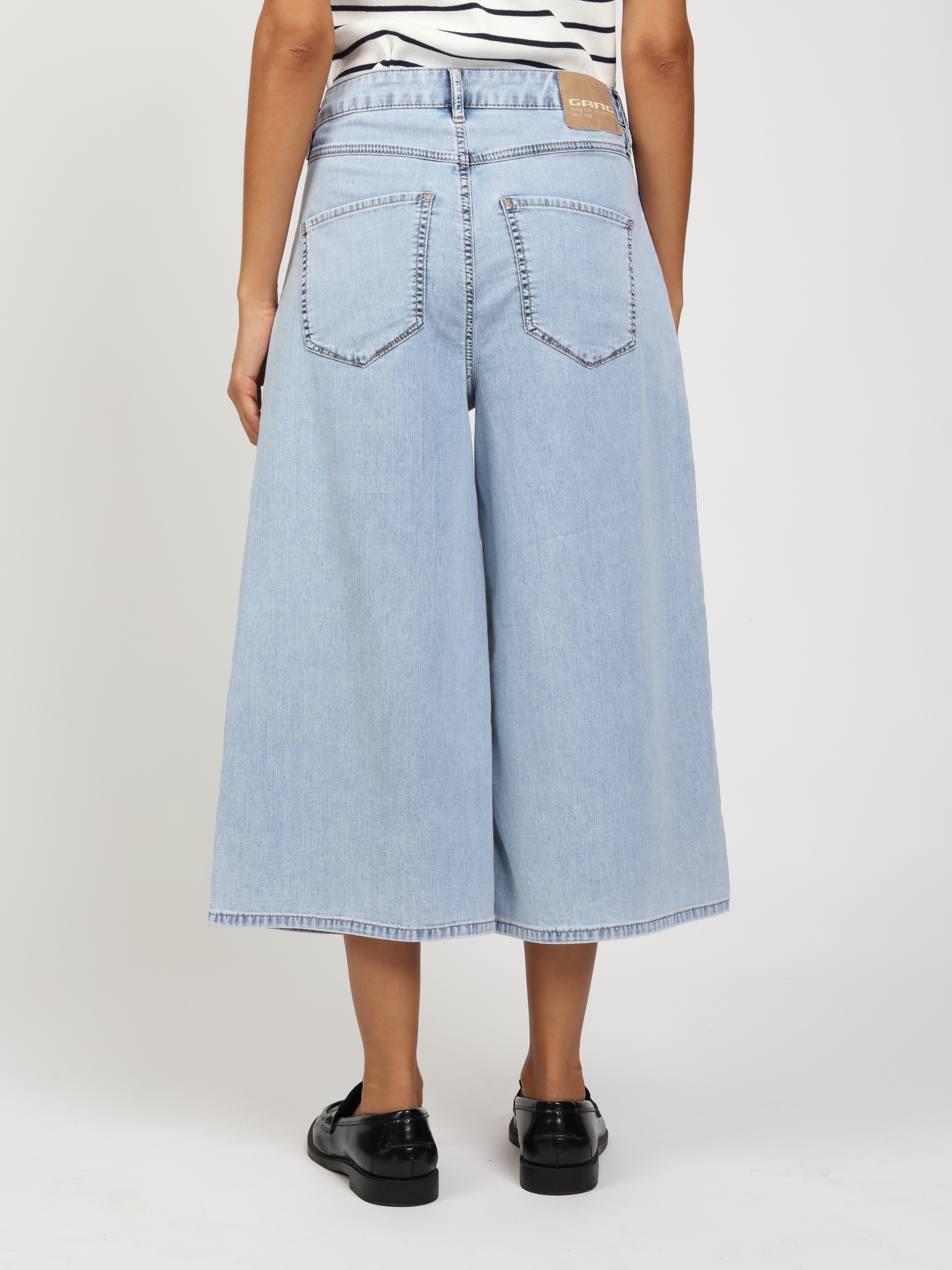GANG 7/8-Jeans »94WANDA CULOTTE« Light Denim im Wide Fit
