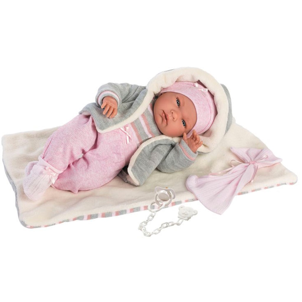 Llorens Babypuppe »Nica, 40 cm«, (Set, 4 tlg.), Made in Europe