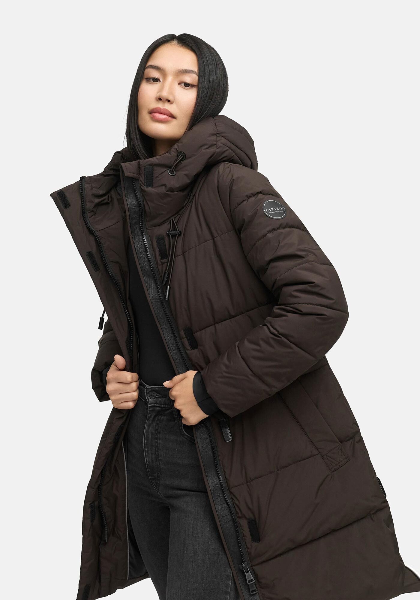 Marikoo Winterjacke »Marikoo Kaituu Damen Winter Steppjacke N008«