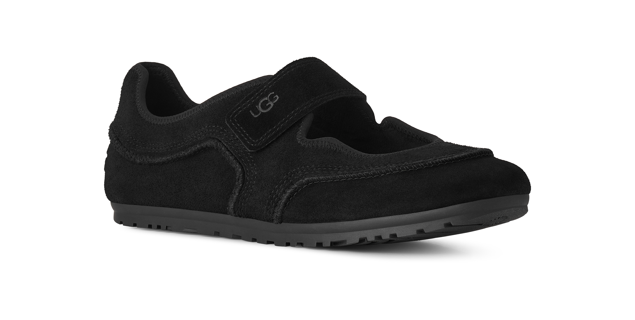 UGG Ballerina »W QUILL MARY JANE«  Halbschuh mit Ziernähten und Logoprägungen, sporty Mary Jane