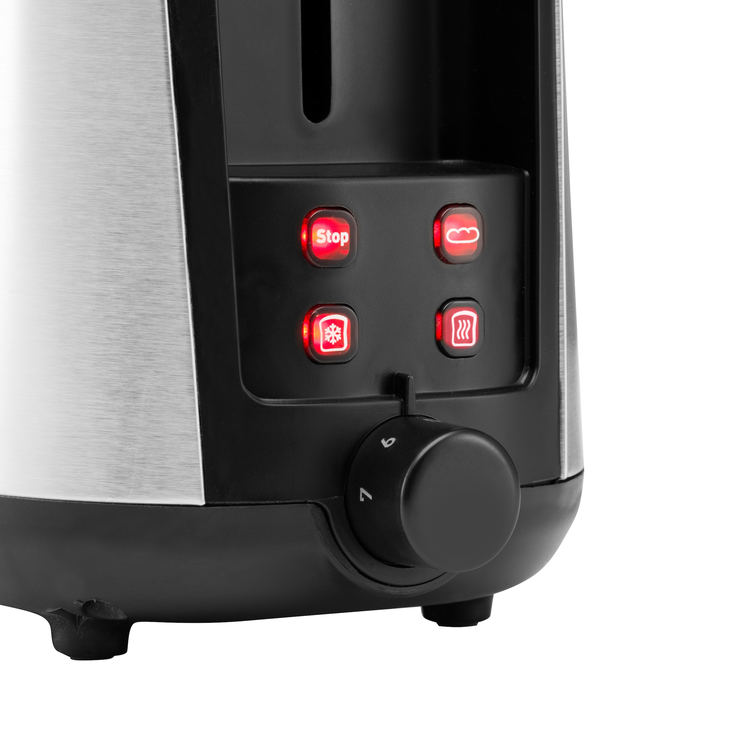 Tefal Toaster »TL4308 Element«, 1 langer Schlitz, 1000 W, 4 Einstellungen, Langschlitz, mit integriertem Brötchenaufsatz