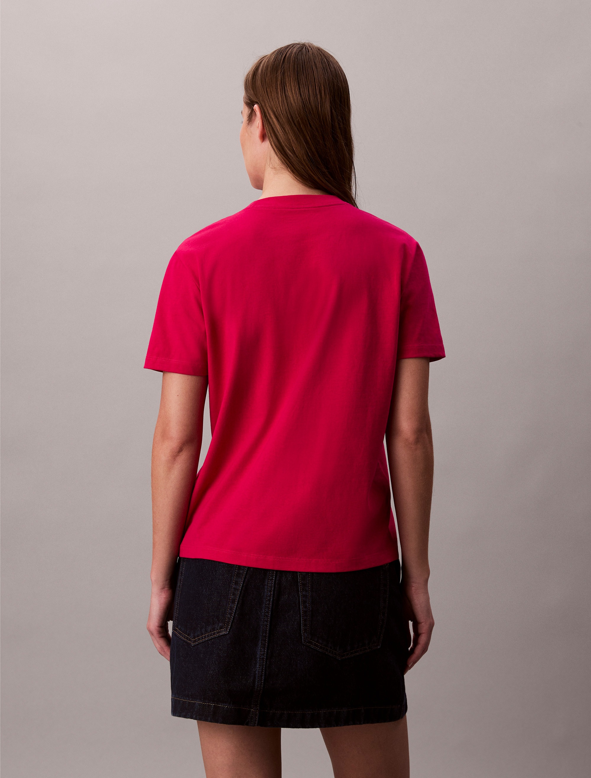 Calvin Klein Jeans T-Shirt »HERO SS CLASSIC MONOLOGO CNECK T«, mit großem CK-Print