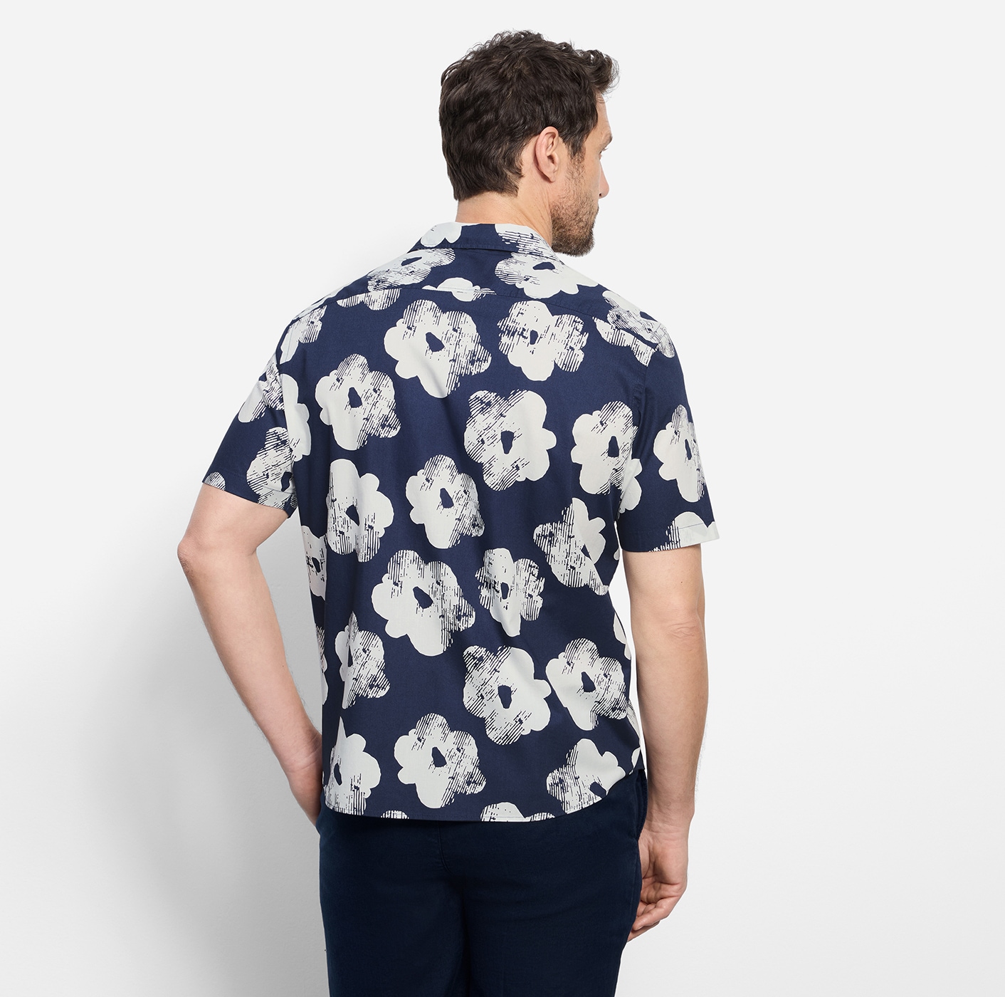 OLYMP Kurzarmhemd »Casual« Freizeithemd, regular fit, Reverskragen