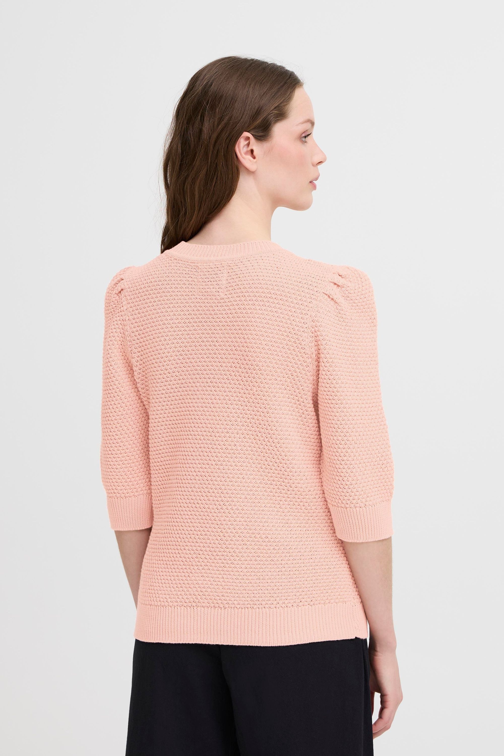 OXMO Strickfleece-Pullover »Strickpullover OXMicha«