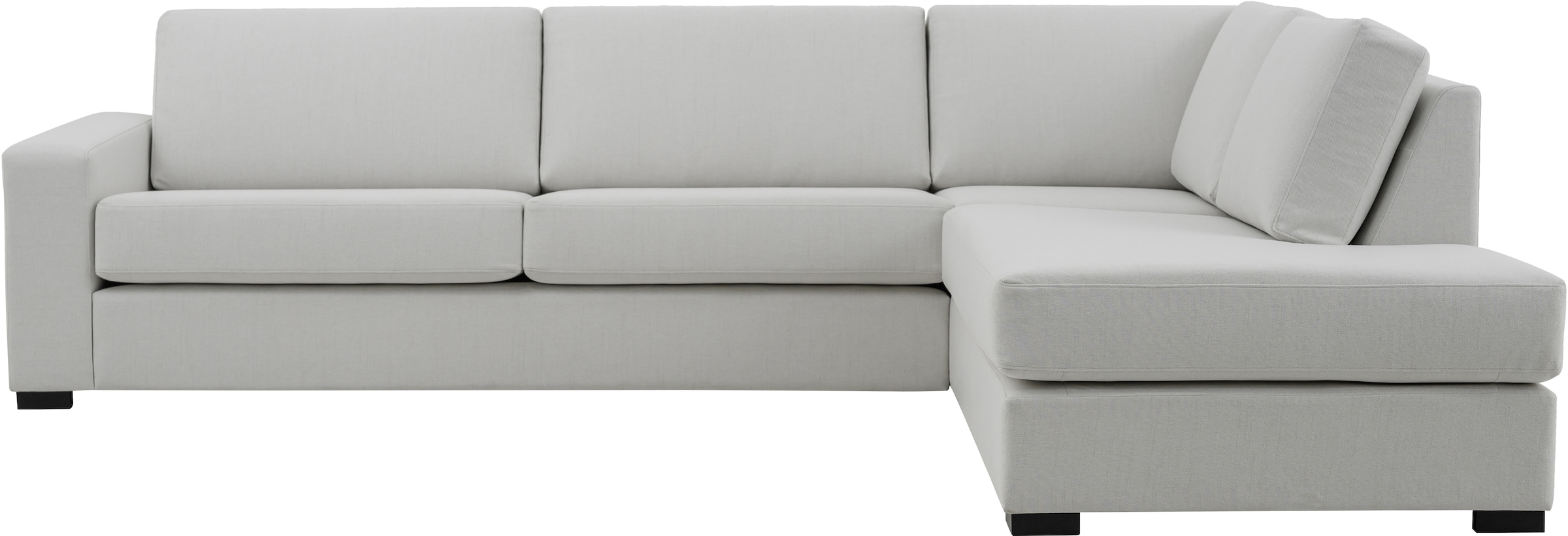 Home affaire Ecksofa »Branwell« Breite 304 cm, Struktur fein, mit Wellenunterfederung