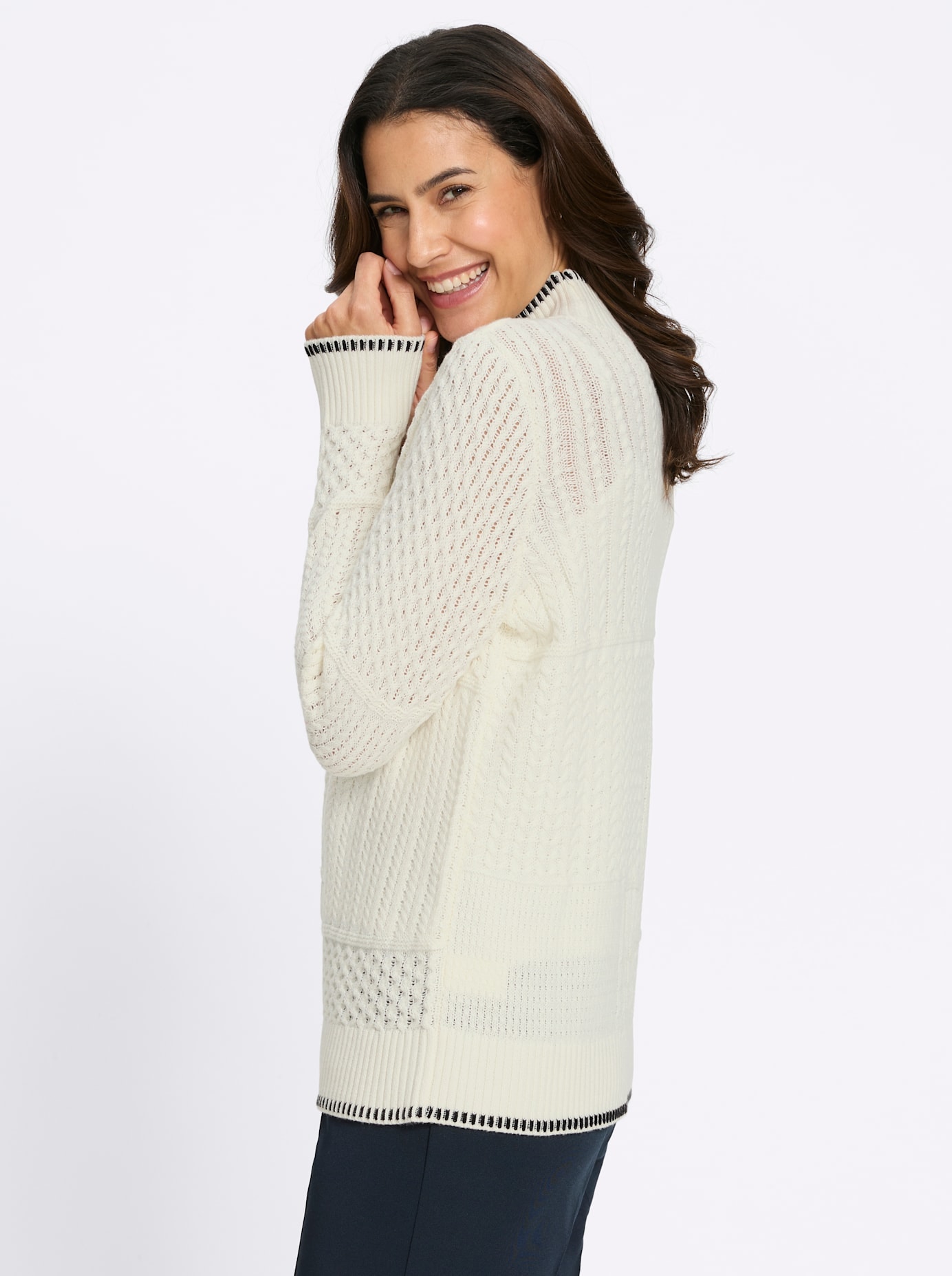 Inspirationen Stehkragenpullover »Stehkragen-Pullover«