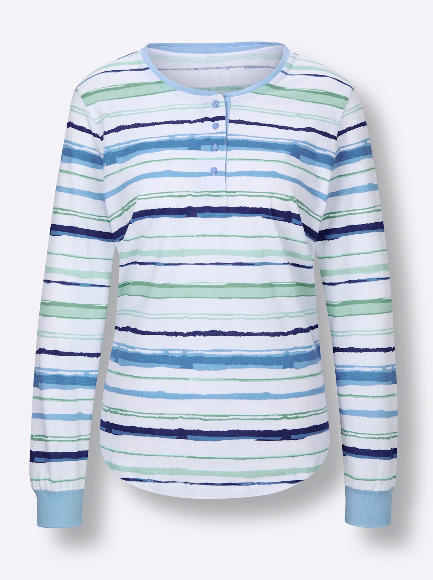 wäschepur Pyjamaoberteil »Schlafanzug-Shirt« 1