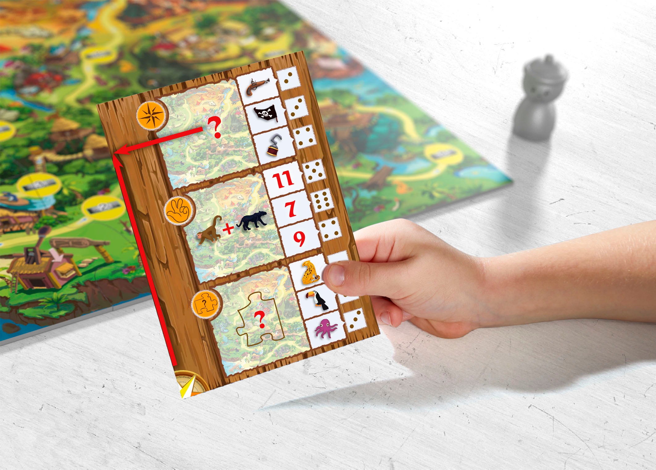 Haba Spiel »Finde the code! Pirateninsel«