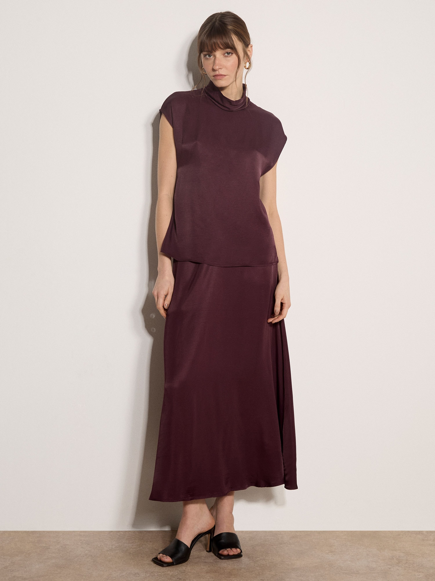 Apricot Shirttop »Tanktop« mit Stehkragen