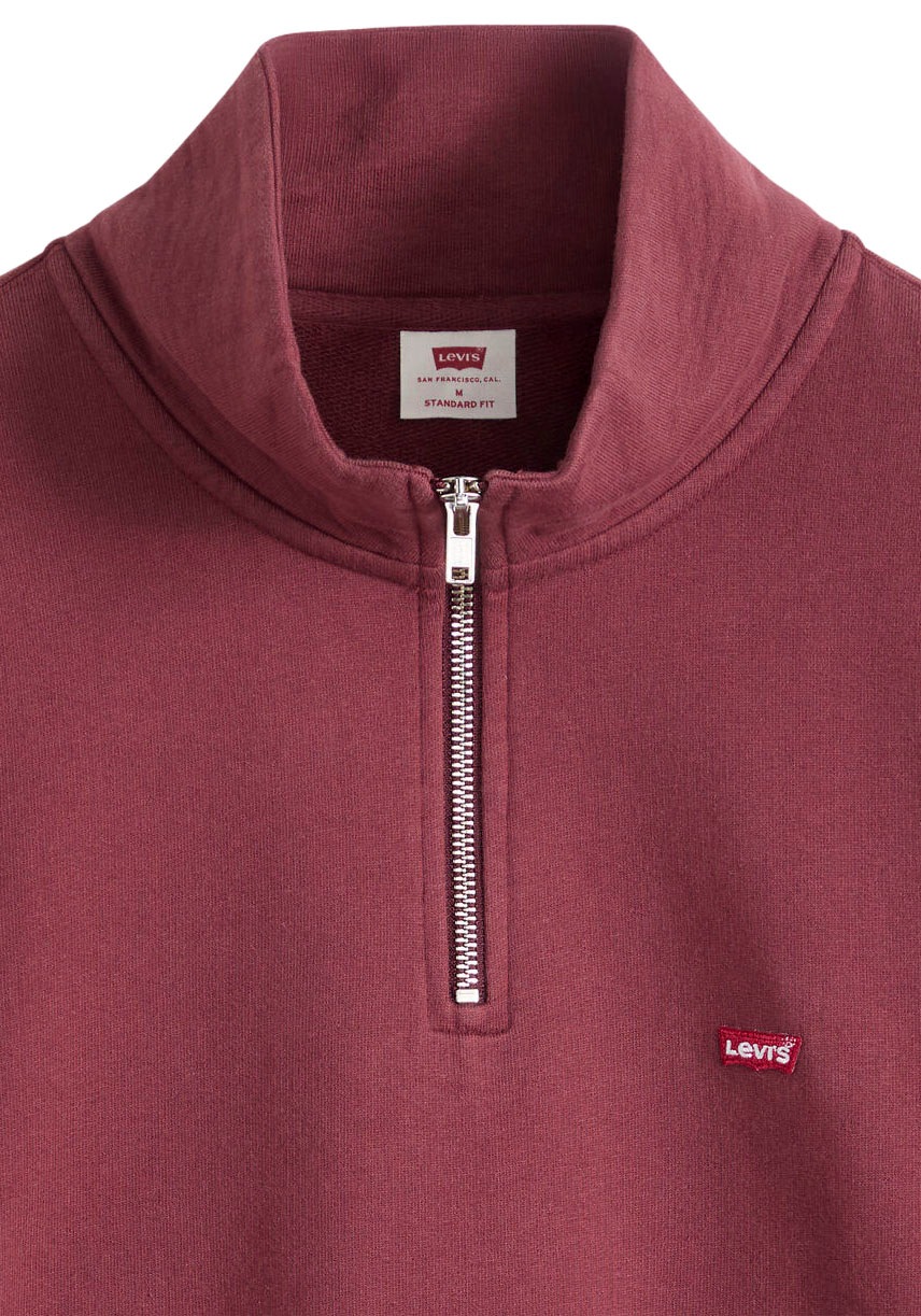 Levi's® Sweatshirt »ORIGINAL HM 1/4 ZIP«, mit Troyer-Kragen und Logo-Stickerei
