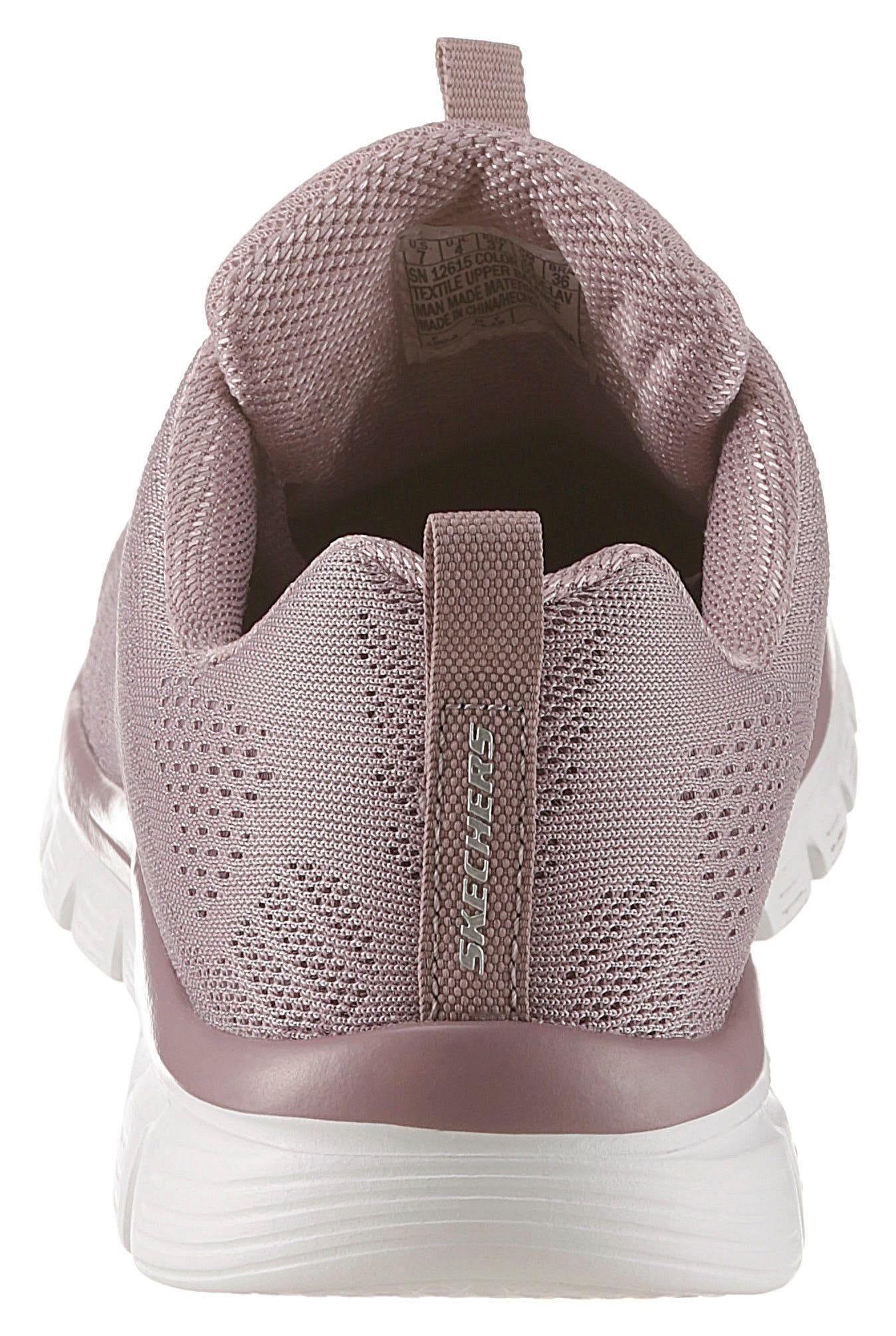 Skechers Sneaker »Graceful - Get Connected«, Freizeitschuh, Halbschuh, Schnürschuh mit Memory Foam