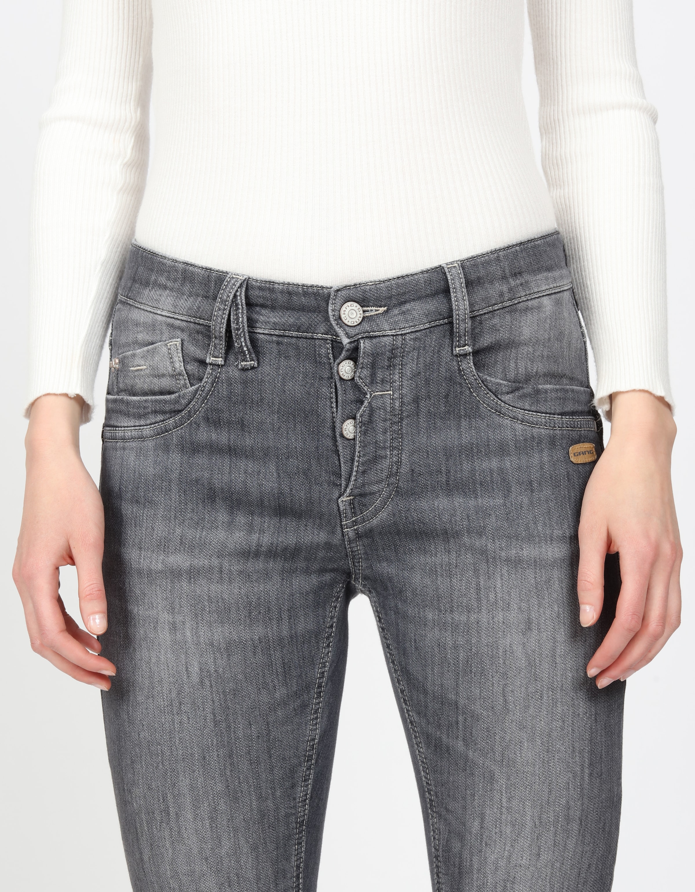 GANG Relax-fit-Jeans »94GERDA«, mit besonderer Struktur