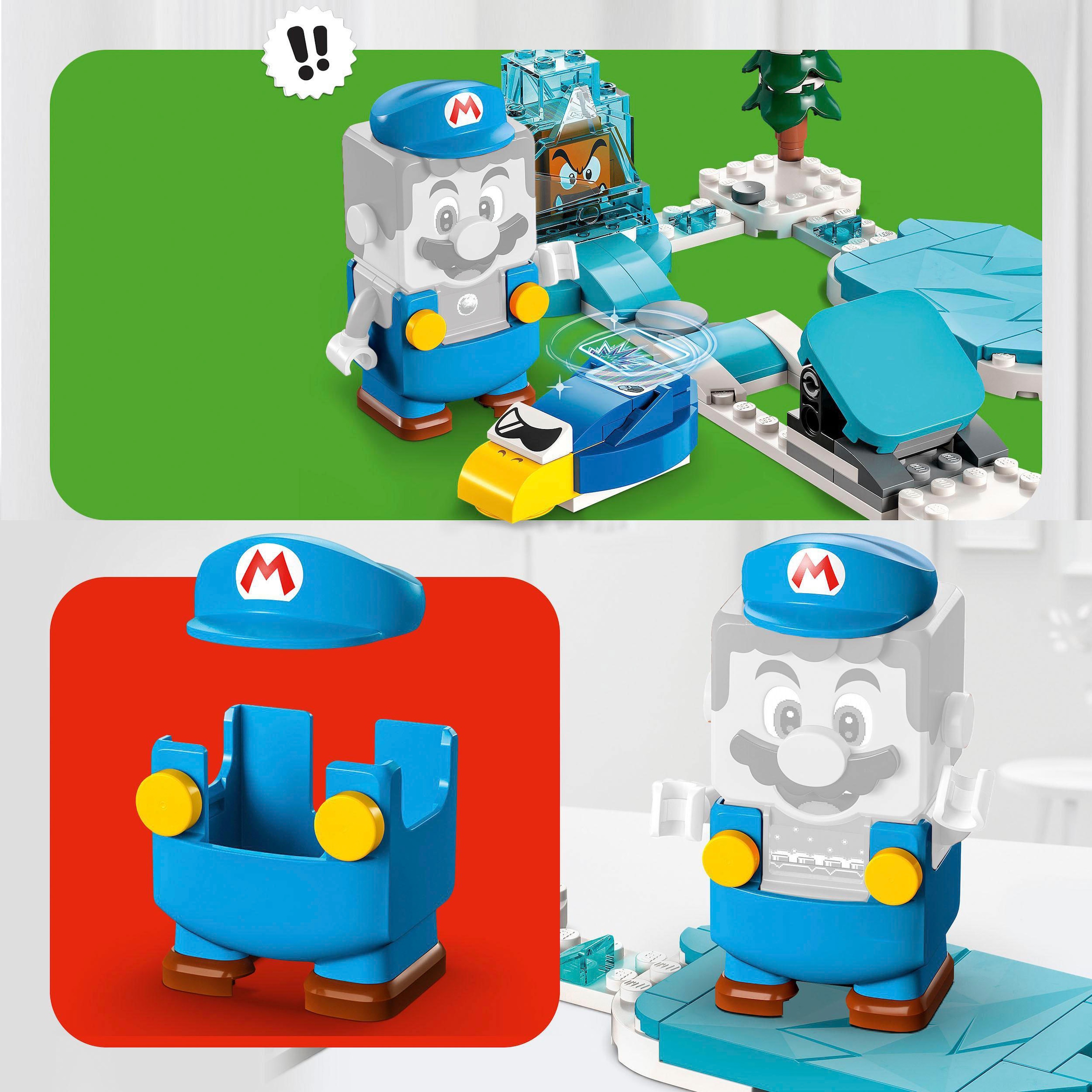 LEGO® Konstruktionsspielsteine »Eis-Mario-Anzug – Erweiterungsset (71415), LEGO® Super Mario«, (105 St.), Made in Europe