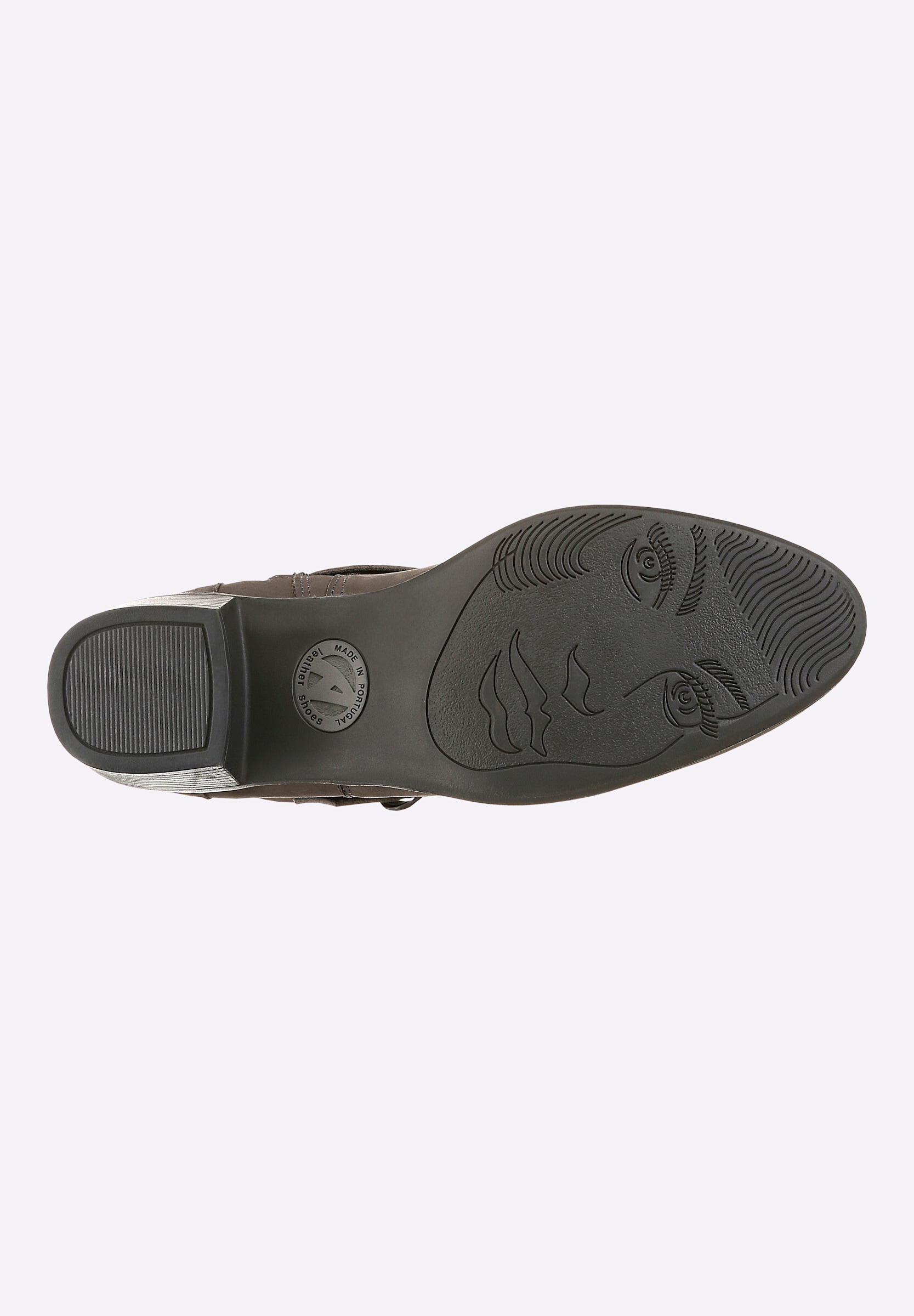 airsoft modern+ Stiefelette »Stiefelette Stiefelette mit seitlichem Reißverschluss«
