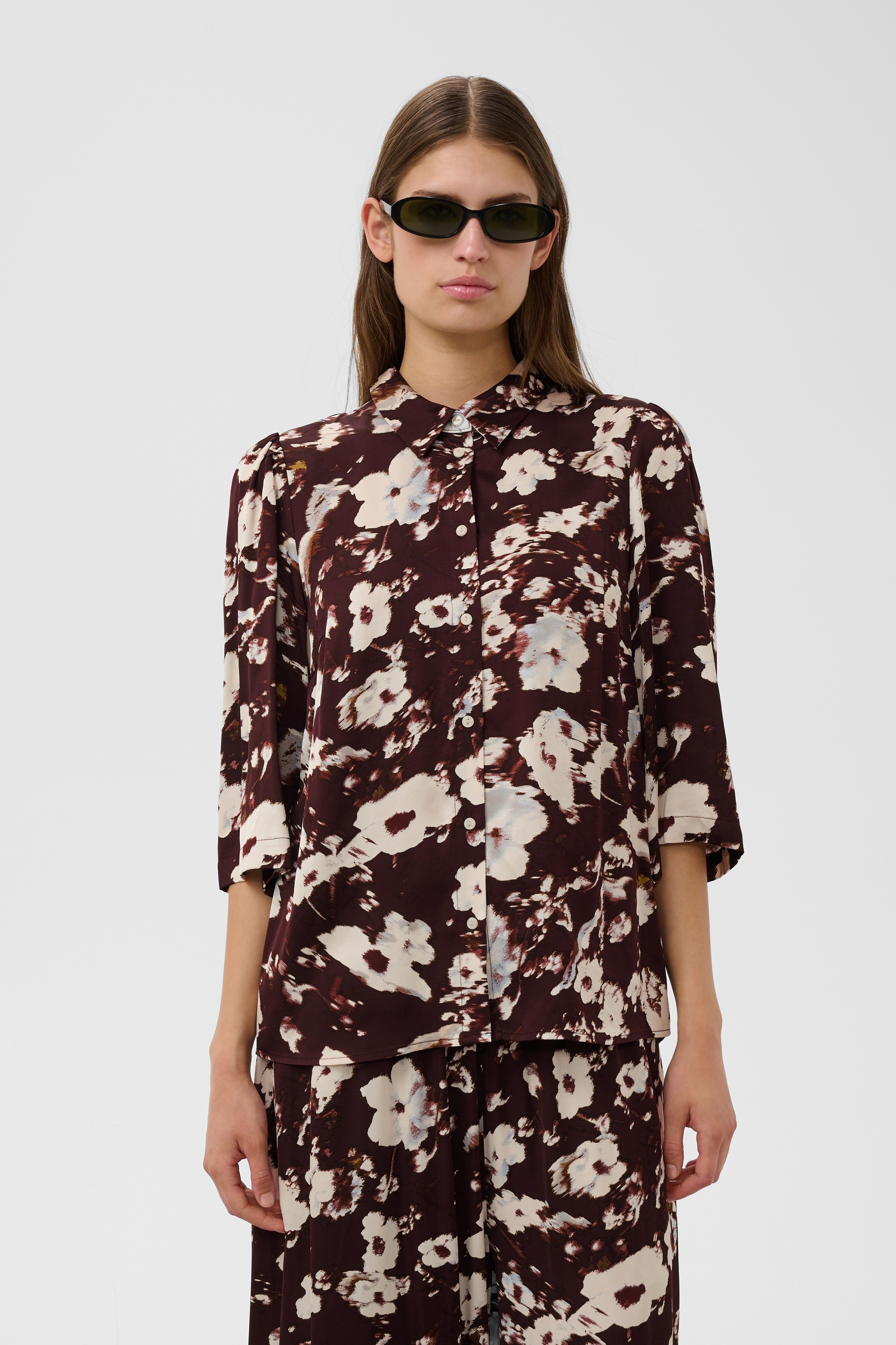 SOAKED IN LUXURY Kurzarmhemd »Kurzarmhemd SLClero«