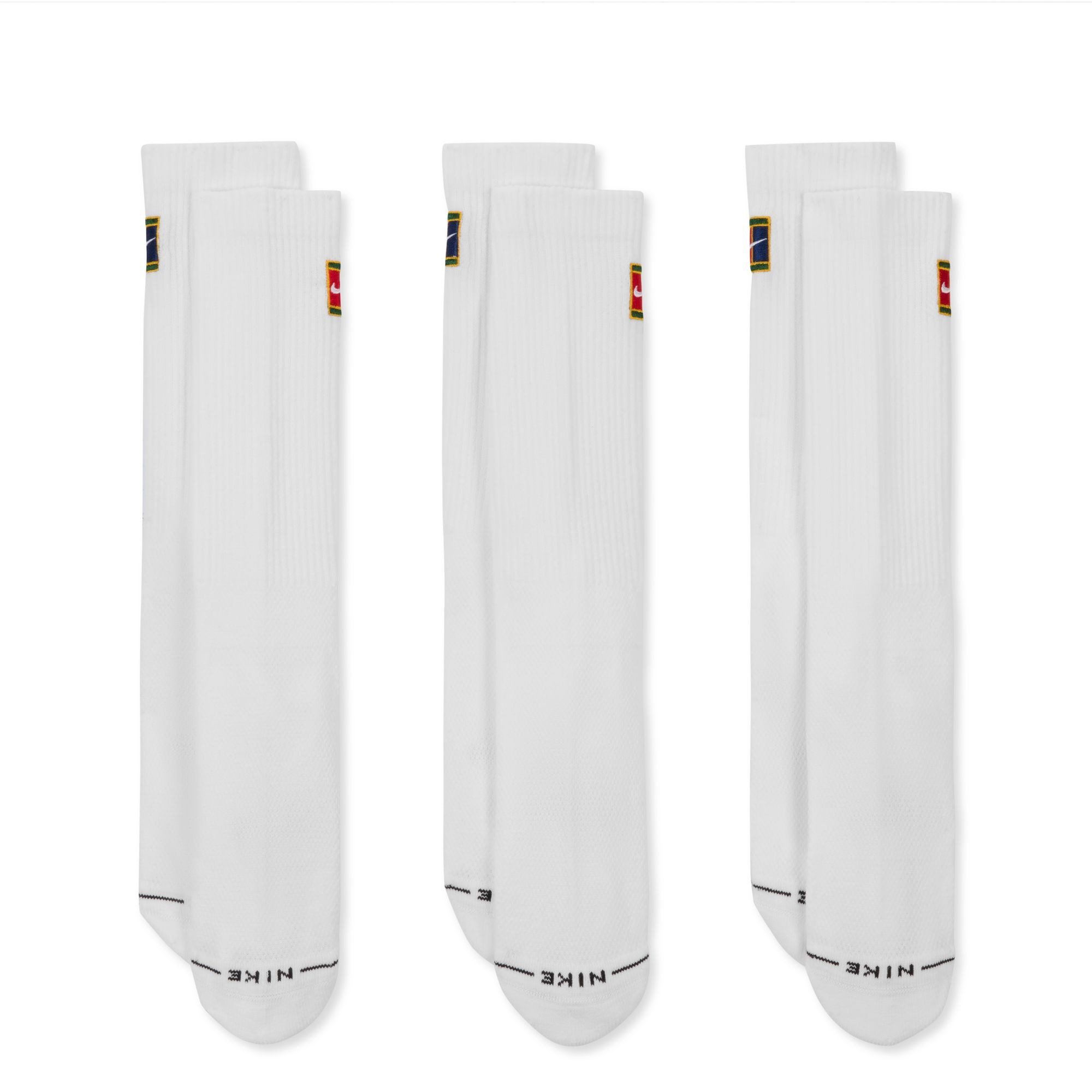 Nike Sportsocken »U NK ED ELVD CRW 3P TENNIS 144« im praktischen 3er-Set, für Erwachsene, formstabil, mit flexiblem Sitz