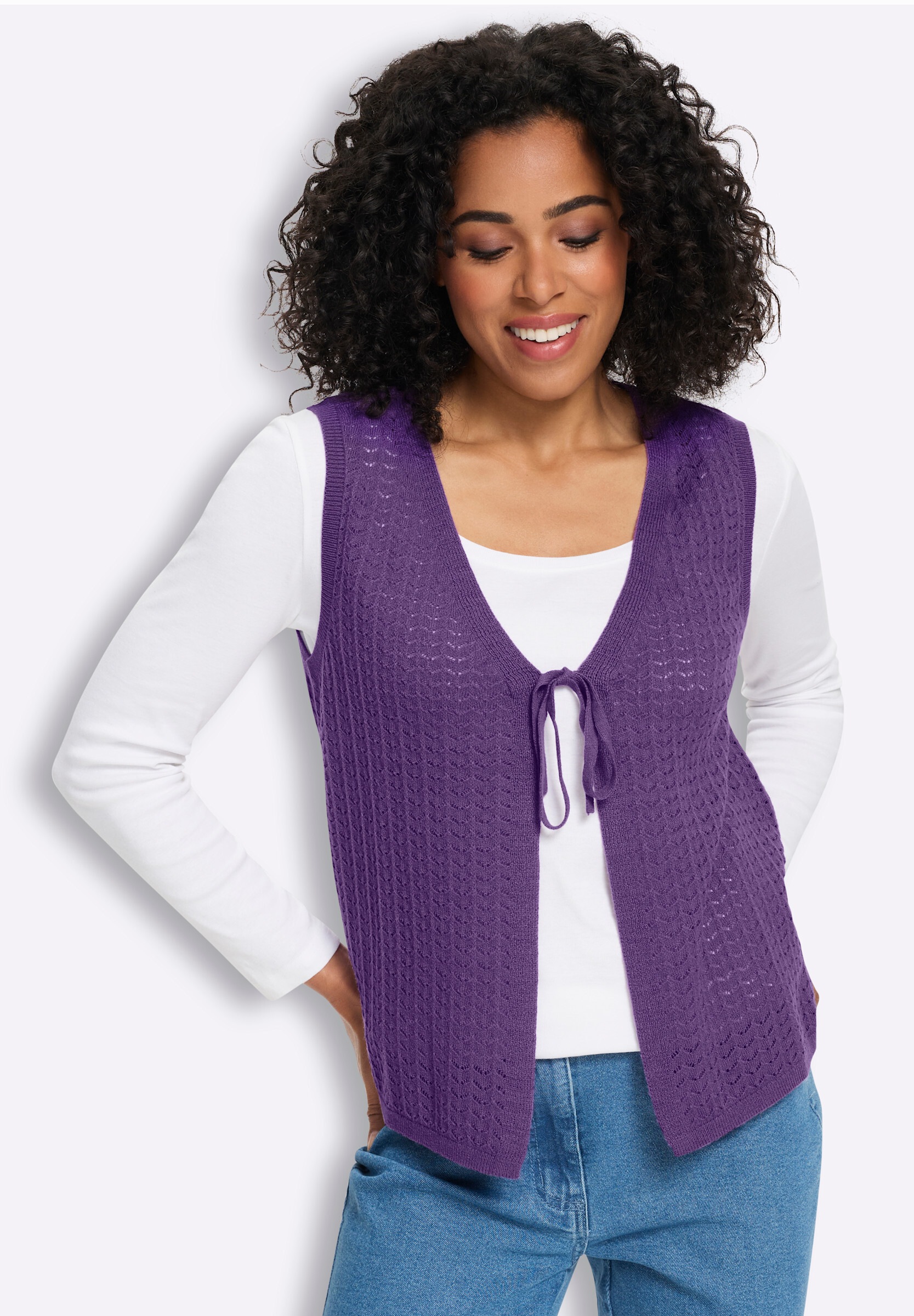 Sieh an! Strickweste »Strickweste Strickweste«