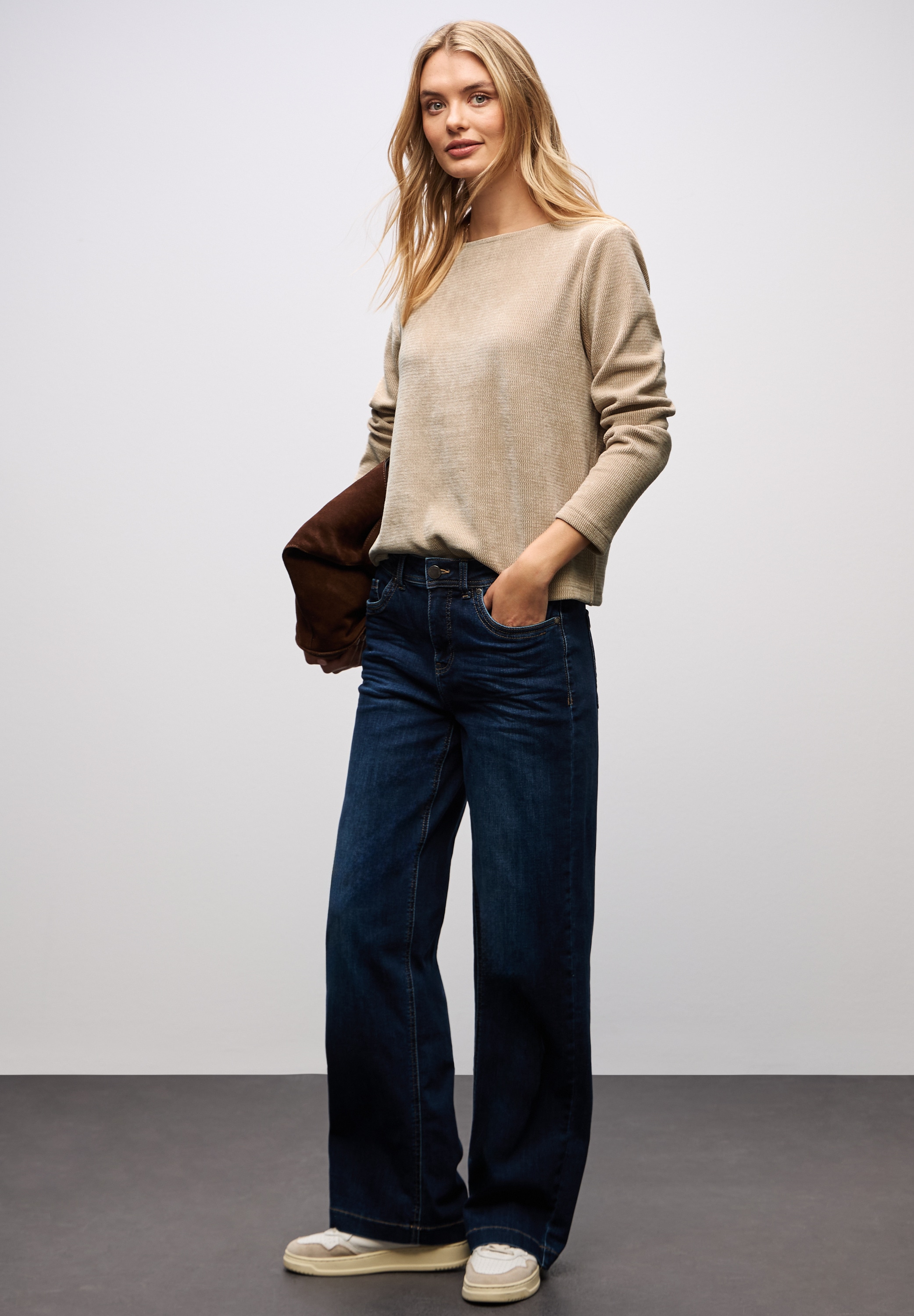 STREET ONE Rundhalspullover