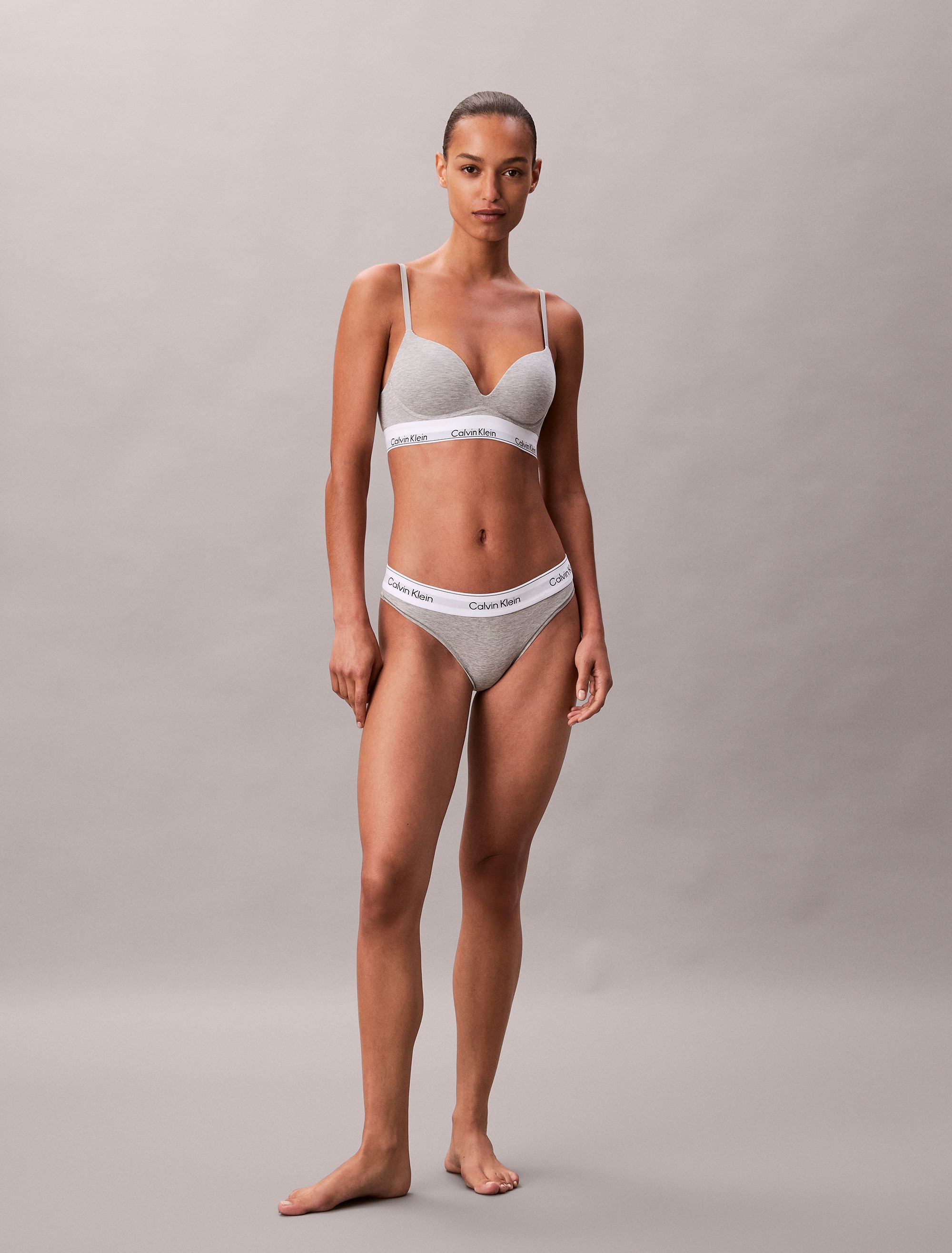 Calvin Klein Underwear Push-up-BH »PUSH UP PLUNGE«, Mit elastischen Saum