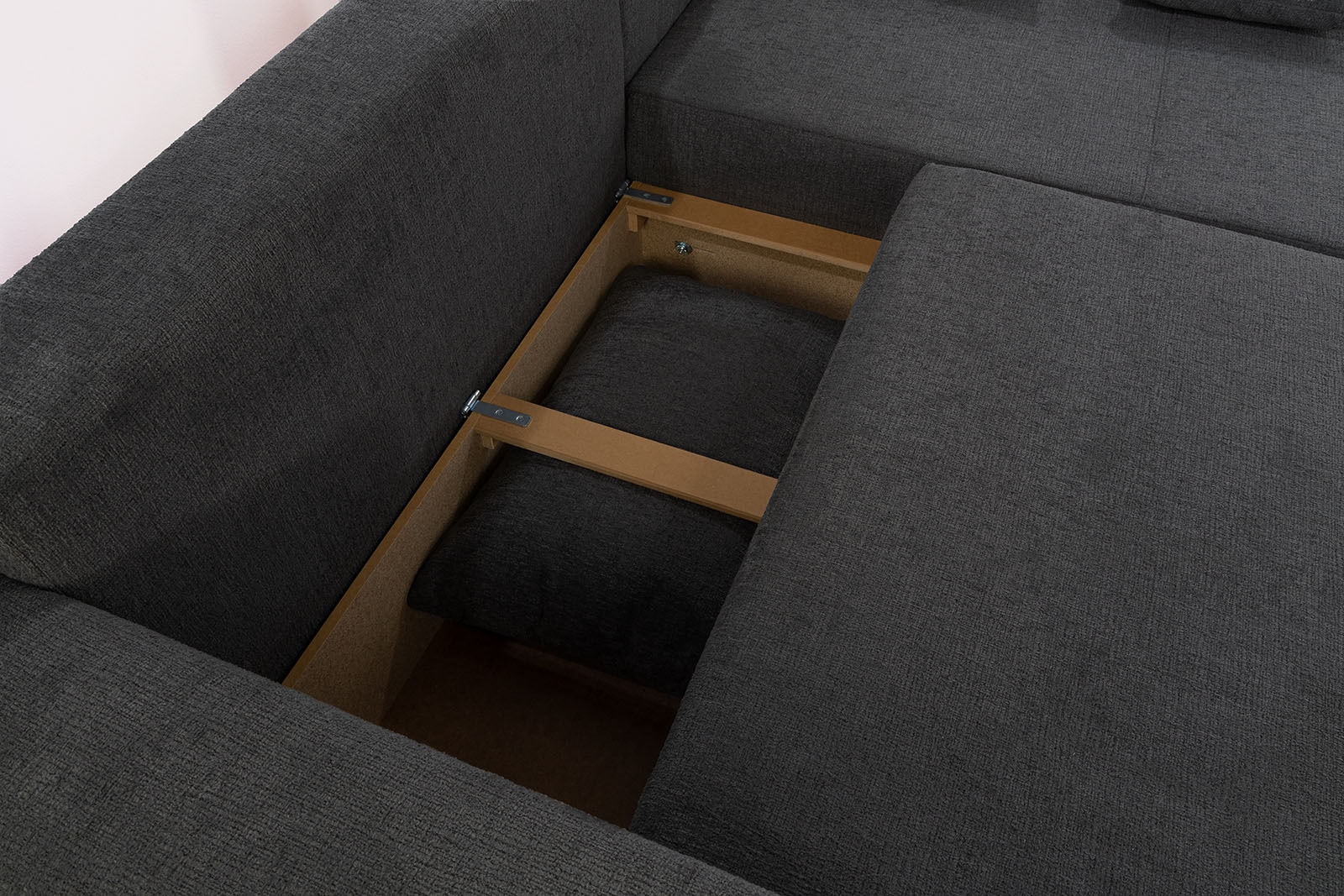 Jockenhöfer Gruppe Ecksofa »Elmau, L-Form, Breite 235cm«, inkl. Bettfunktion, Bettkasten, Ottomane links/rechts montierbar