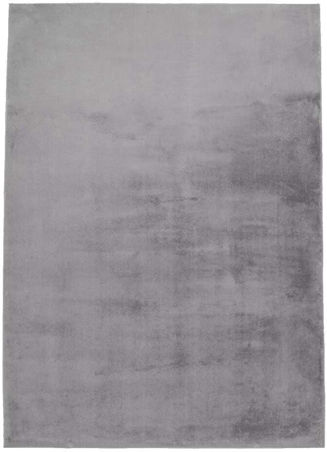 Carpet City Hochflor-Teppich »TOPIA 400« rechteckig 21 mm Höhe Kunstfell-Teppich mit Kaninchenfell-Optik, Haptik, Schlafzimmer