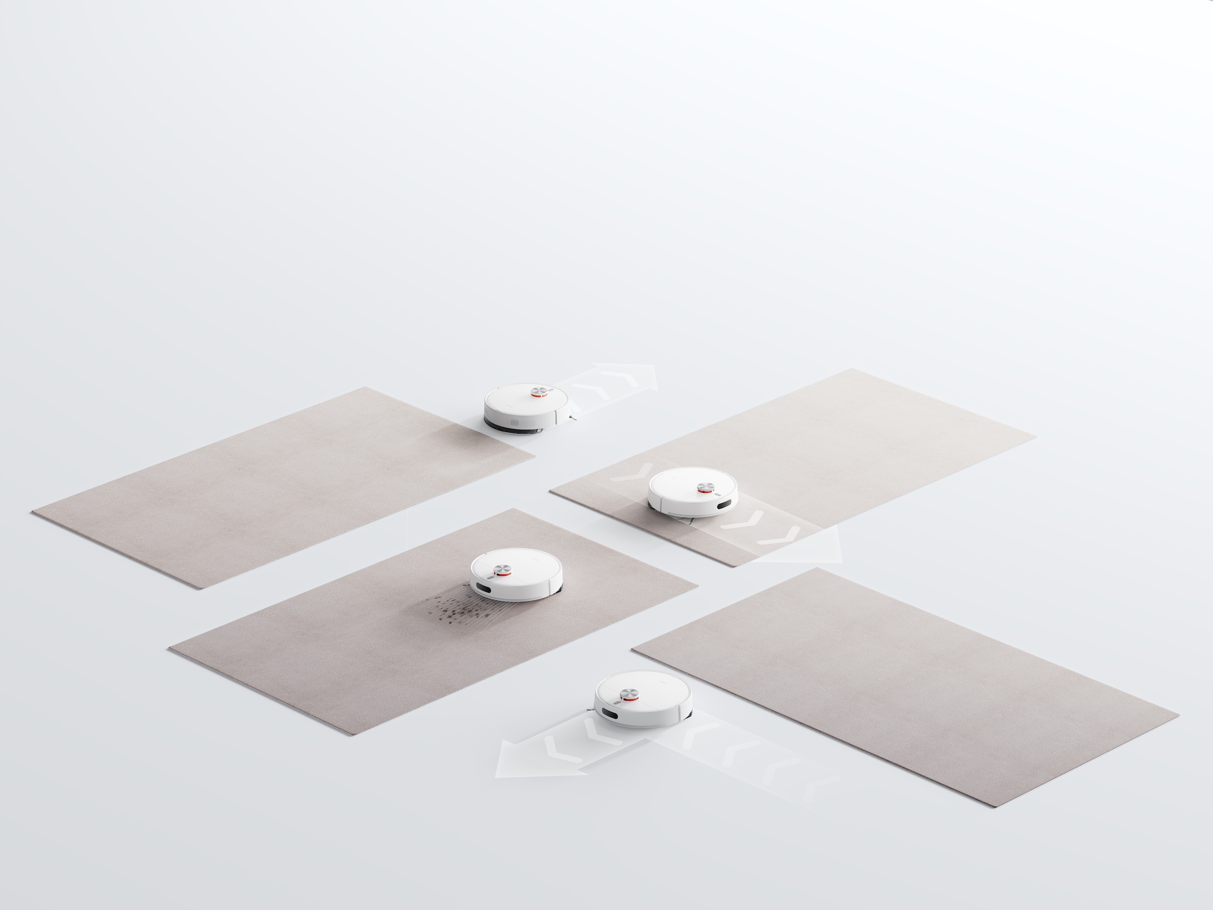 Xiaomi Akku-Bodenstaubsauger »Xiaomi Robot Vacuum S40 EU, BHR084AEU« 10000Pa Saugkraft, LDS-Lasernavigation