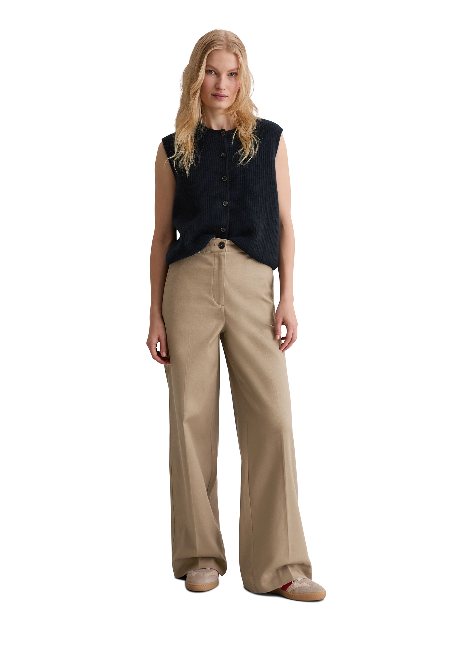 Marc O'Polo Strickweste slim fit, aus weichem Wolle-Mix