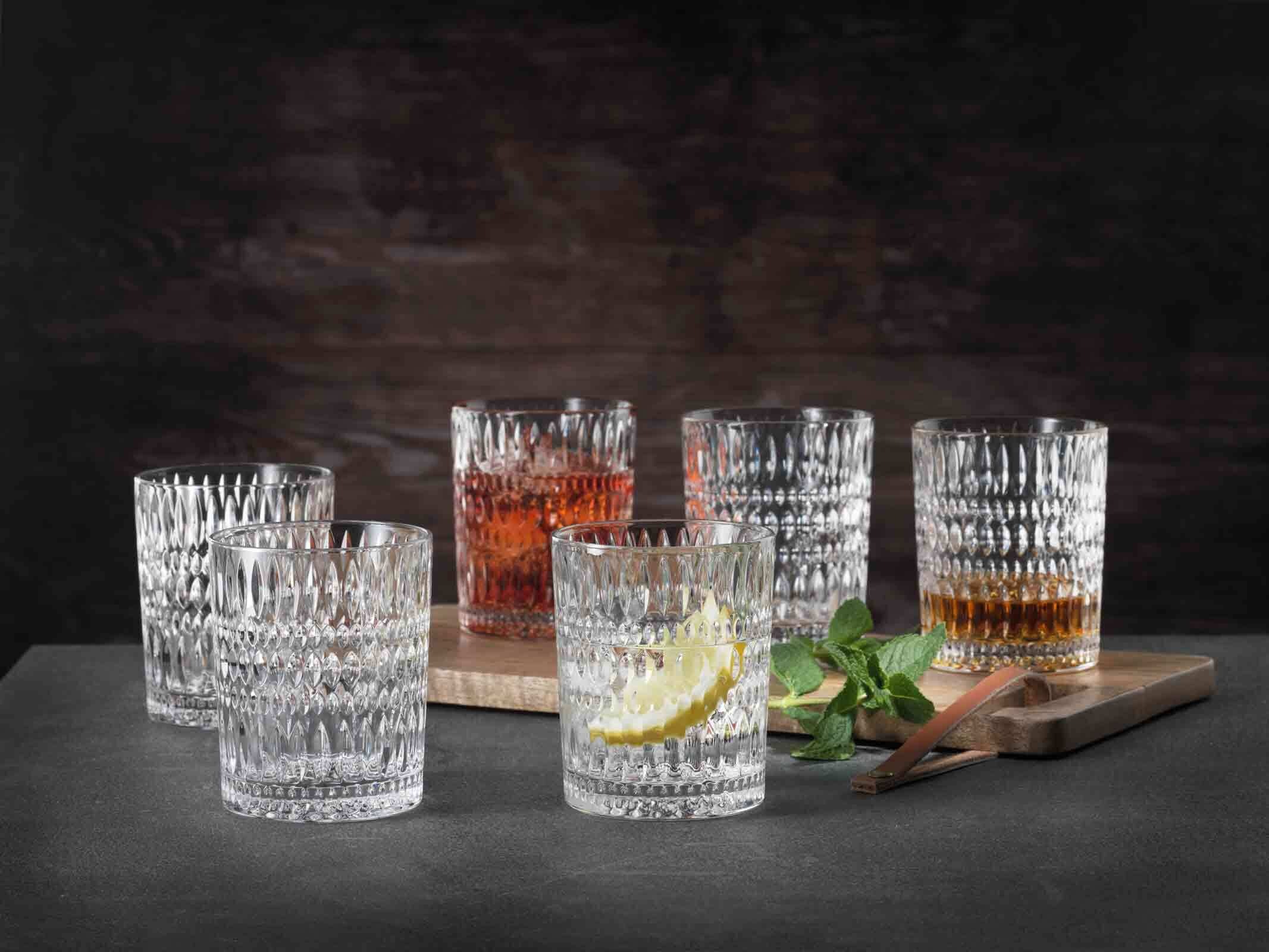 Nachtmann Whiskyglas »Tumbler Ethno 300 ml 4er Set transparent«