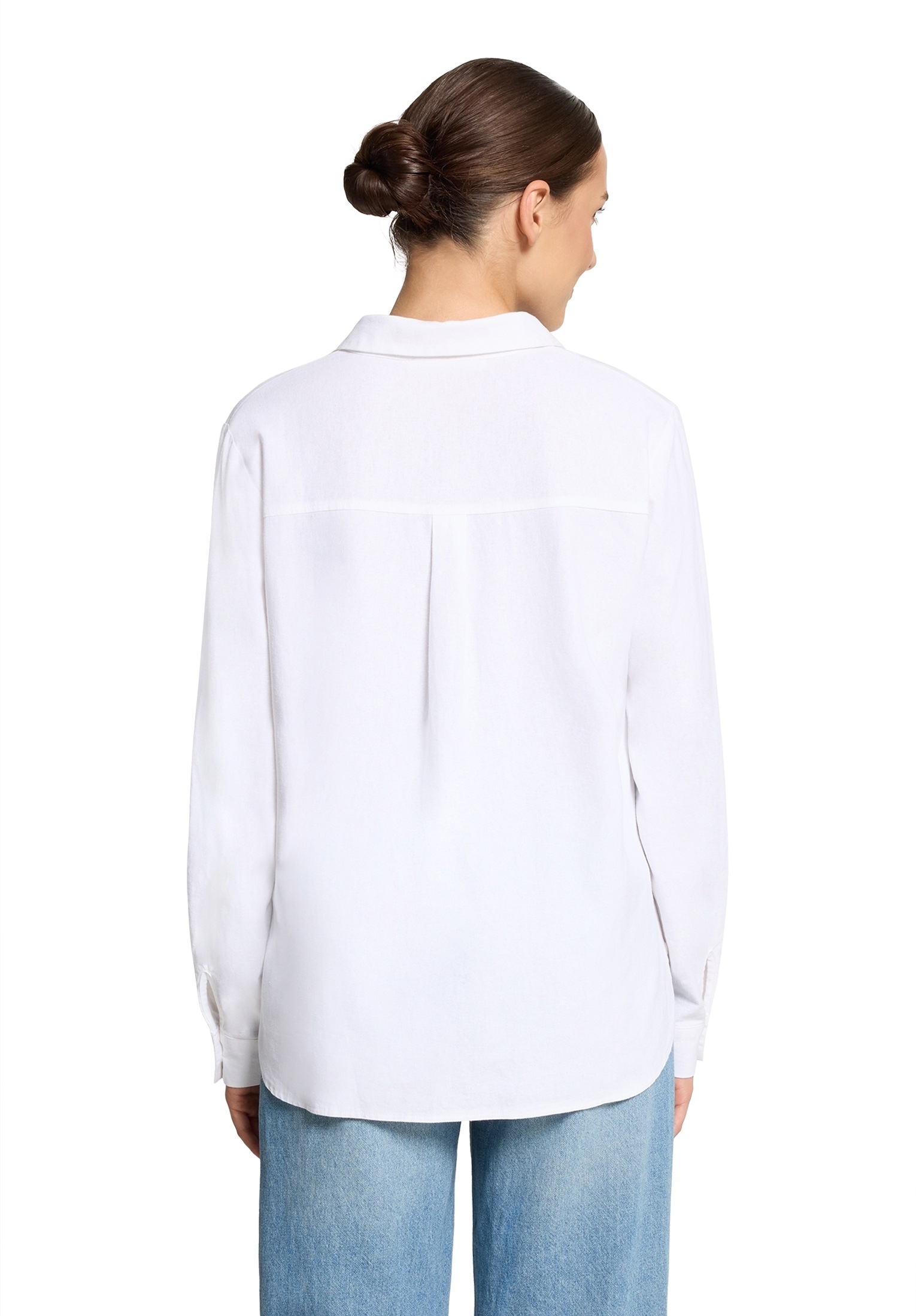 Betty&Co Klassische Bluse »Leinenbluse langarm«