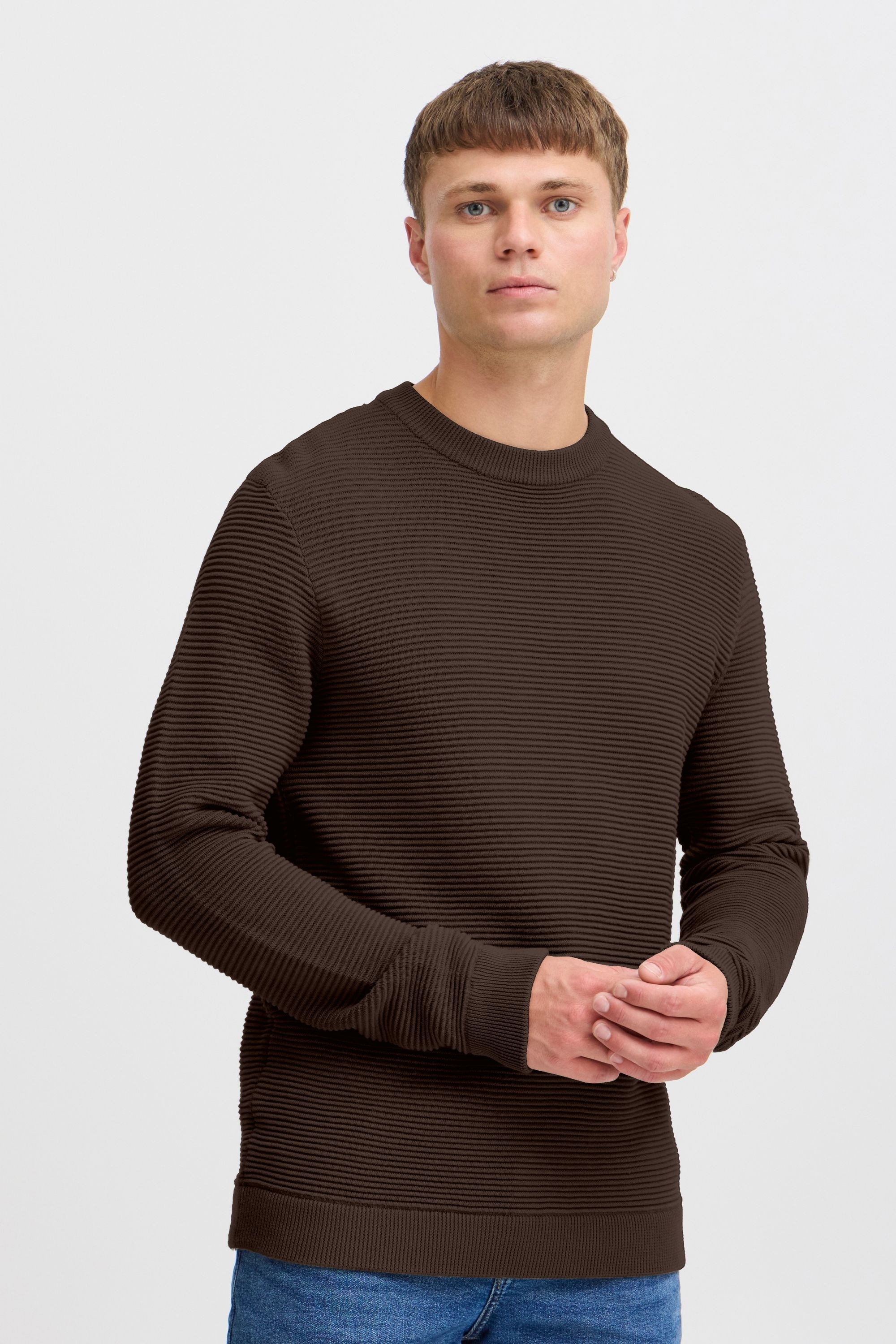 !Solid Strickfleece-Pullover »Strickpullover SDValencia«