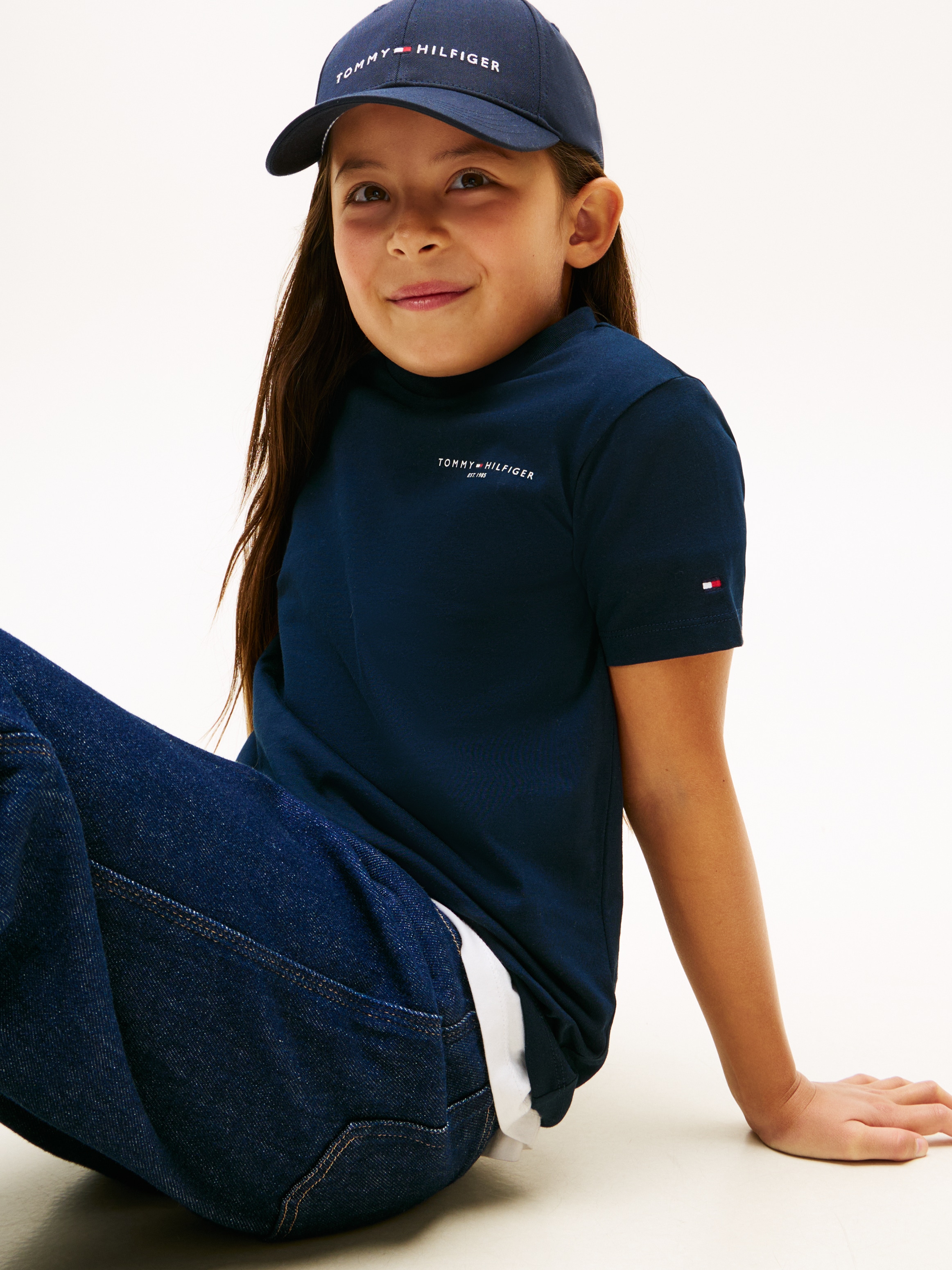 Tommy Hilfiger T-Shirt »MINI CORP T-SHIRT« Kinder bis 16 Jahre