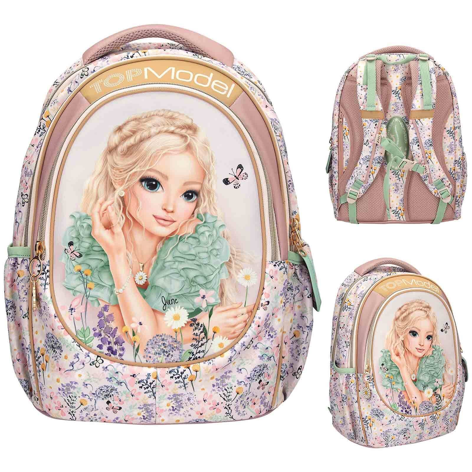 Depesche Rucksack »Schulrucksack SUMMER FEELING TOPModel 23 x 34 x 43 cm bunt«