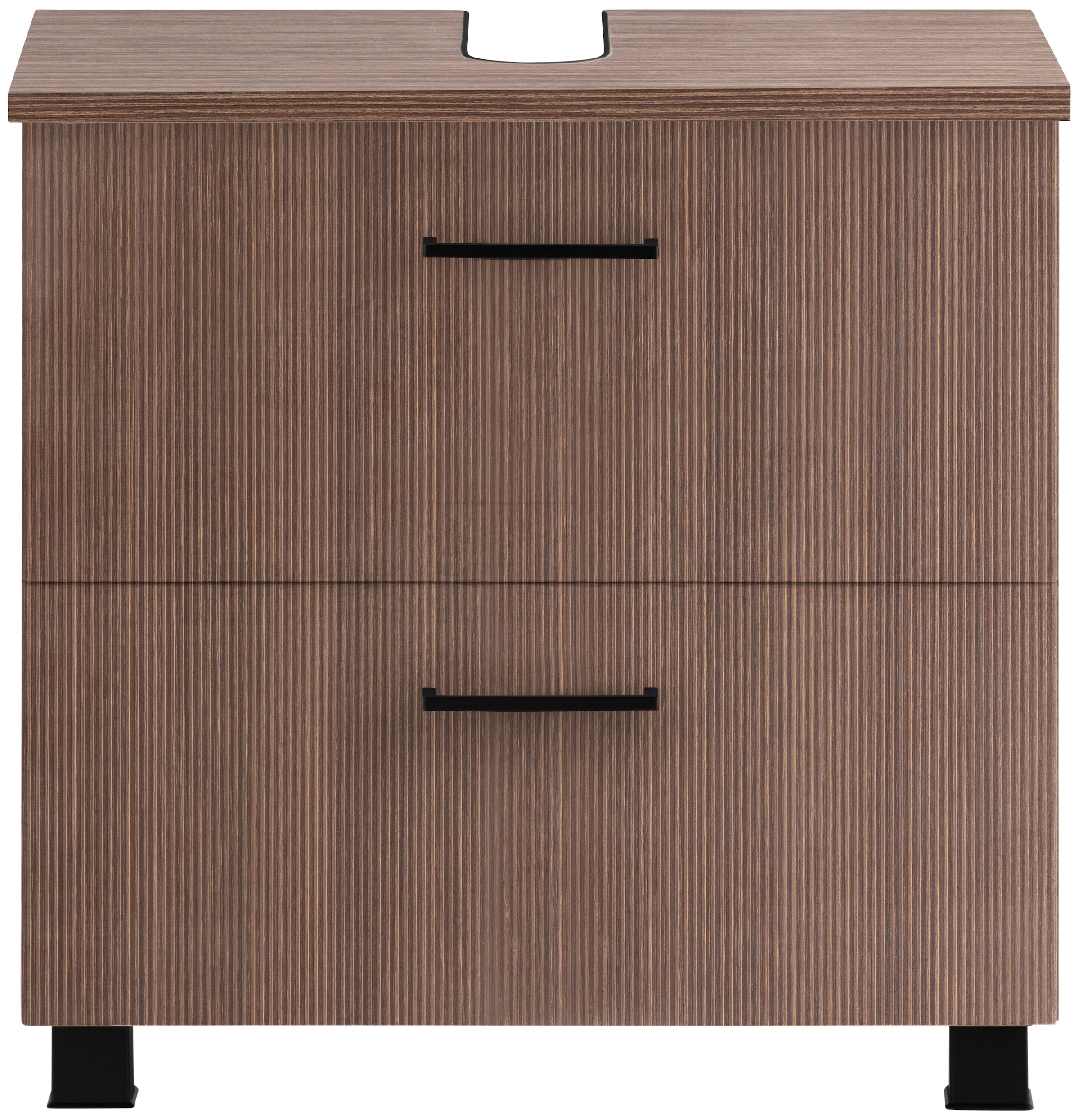 welltime Waschbeckenunterschrank »Trento, verschiedene Ausführungen und Farben«, Badmöbel, Breite 60 cm, Beckenunterschrank auf Füßen, Made in Germany