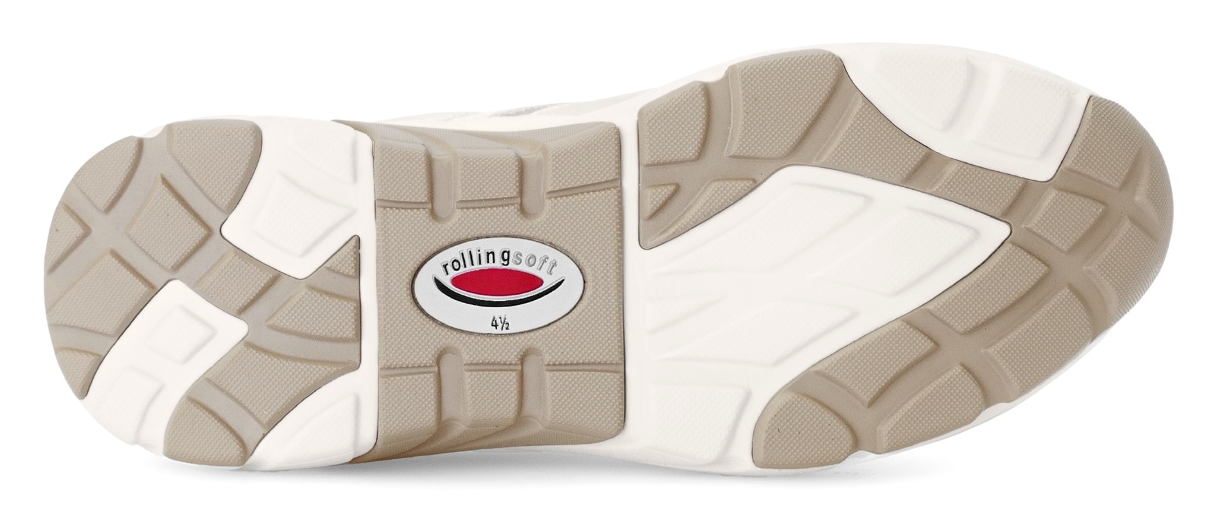 Gabor Rollingsoft Keilsneaker, Freizeitschuh, Halbschuh, Schnürschuh mit rollingsoft-Laufsohle