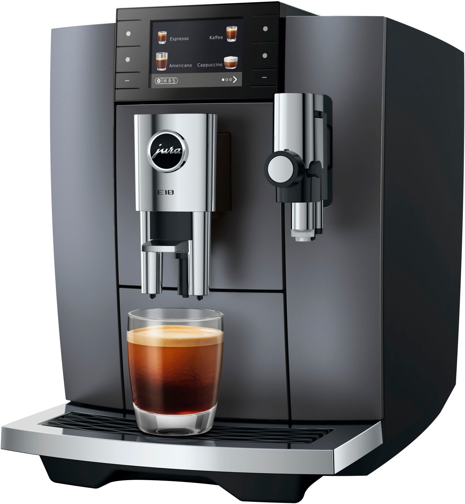 JURA Kaffeevollautomat »E10 Onyx Grey (EA)«