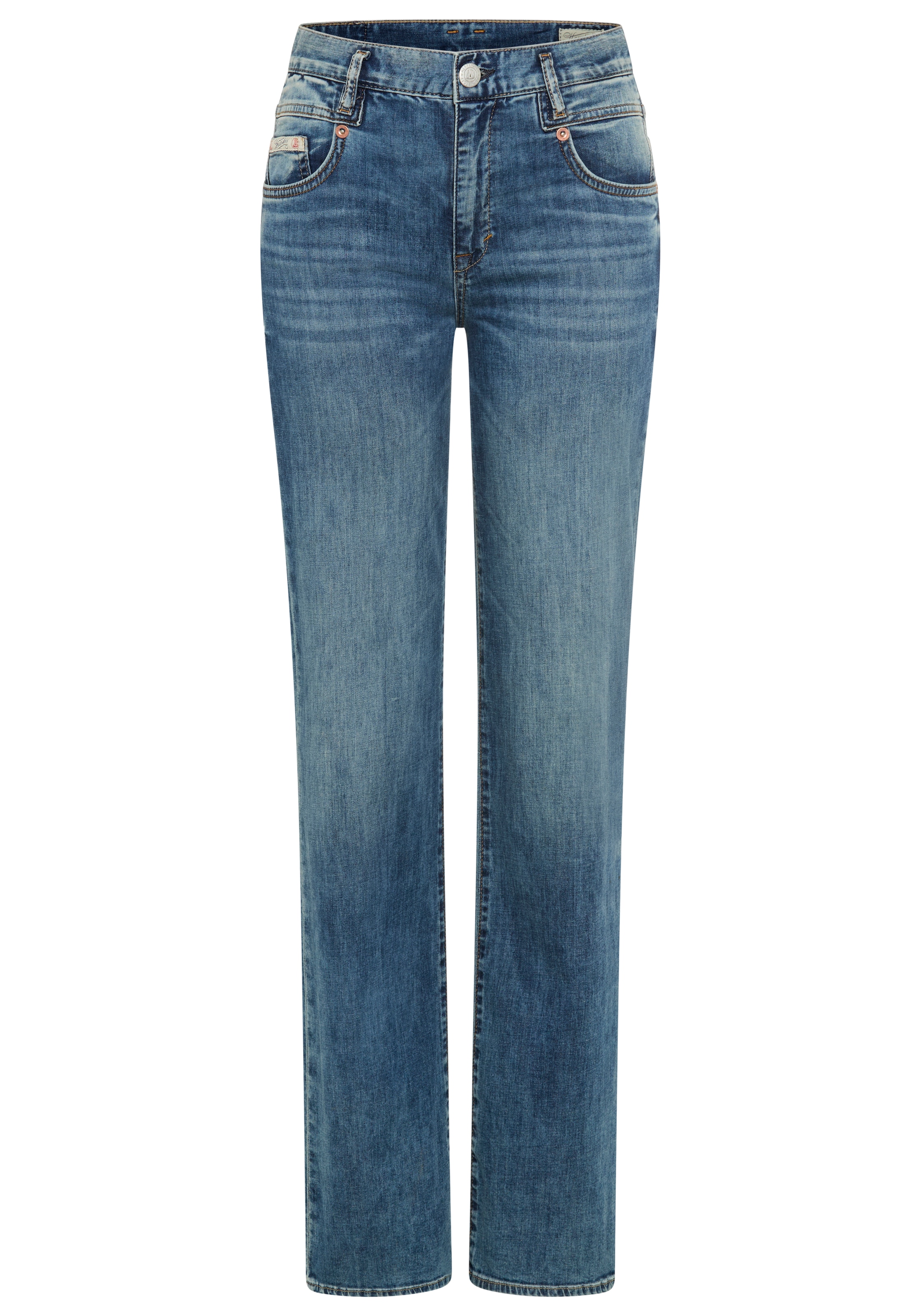Herrlicher Straight-Jeans »Breezy Straight Denim Light« aus leichtem Denim