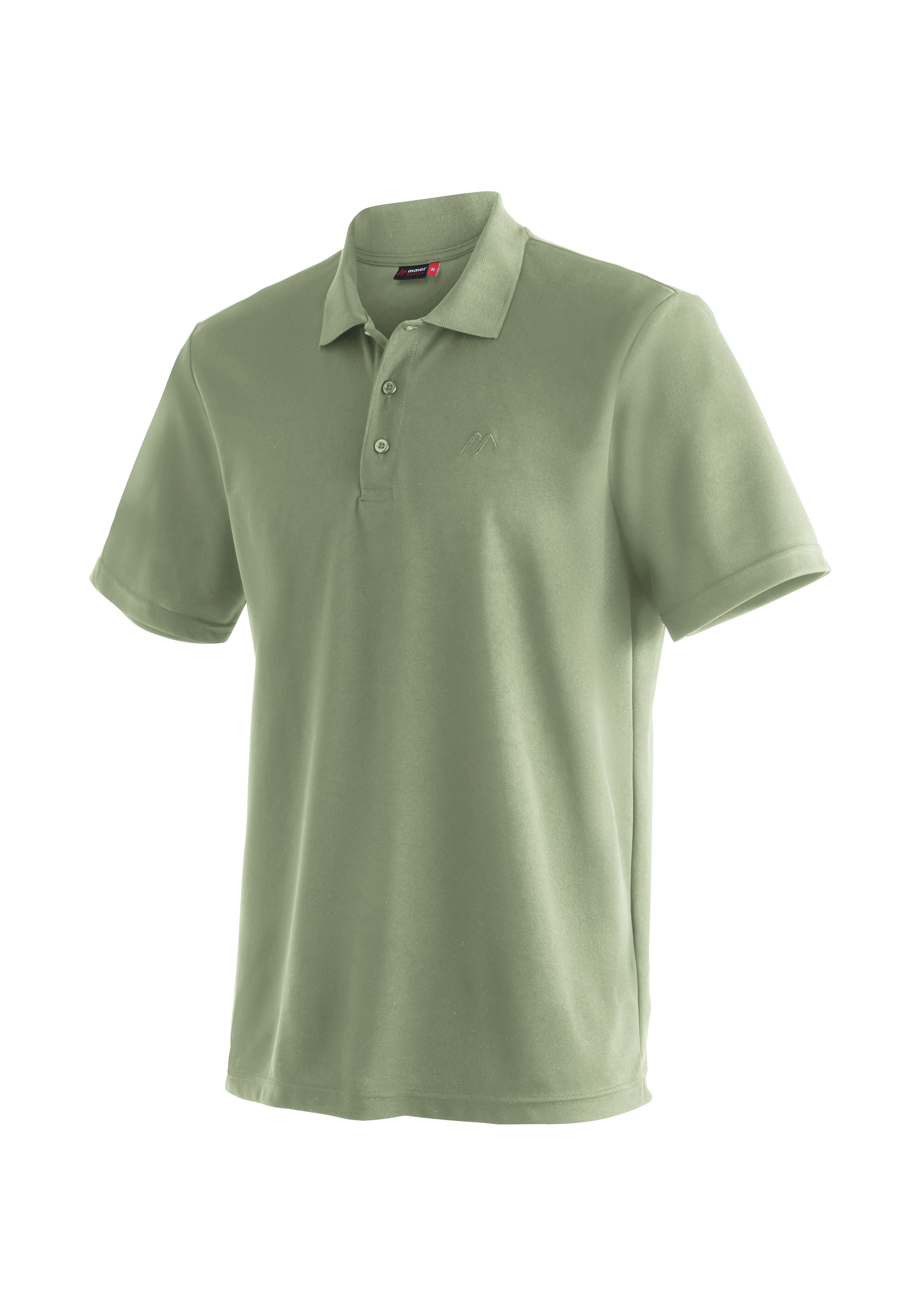 Maier Sports Funktionsshirt »Ulrich«, Herren Poloshirt, kurzarm Freizeit-Shirt mit Hemdkragen, Reg. Fit