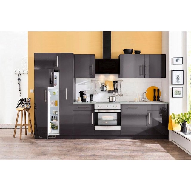 Küchen kaufen Kühl-Gefrierkombination, Breite bei Küchenzeile wiho OTTO mit online 310 E-Geräten »Cali«, cm und