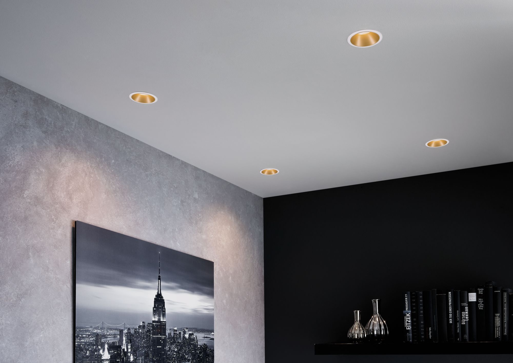 Paulmann LED Einbauleuchte »Cole«, 3 flammig, Deckenspots, 3er Set