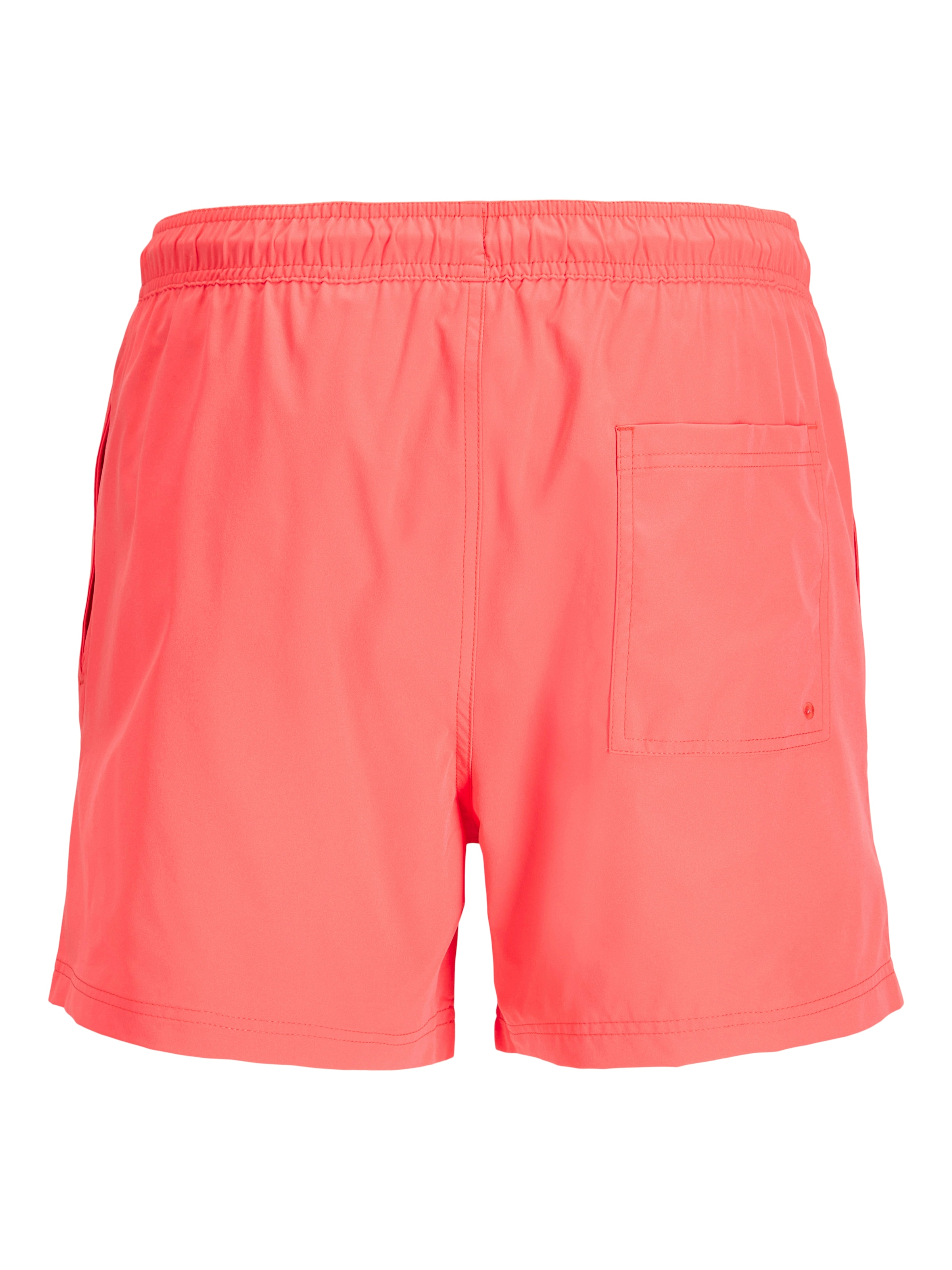 Jack & Jones Badeshorts »JPSTMAUI TROPIC SOLID SWIM SHORTS SN« Kunstfaser, normal geschnitten