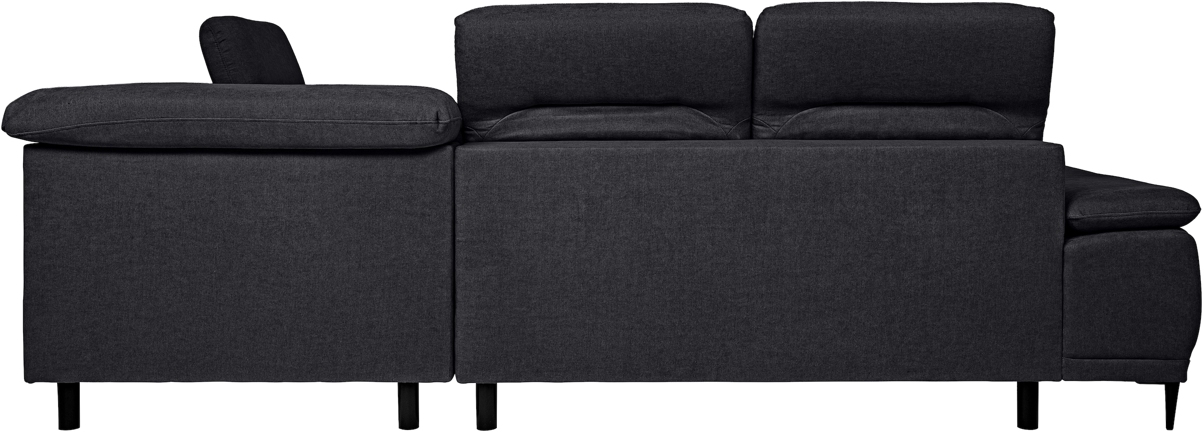 WERK2 Ecksofa »Focus-L, elektrisch erweiterbare Sitztiefe um ca. 30 cm, L-Form« Komfort nach Maß: Ausziehbare Sitztiefe, verstellbare Kopfteile & Füße