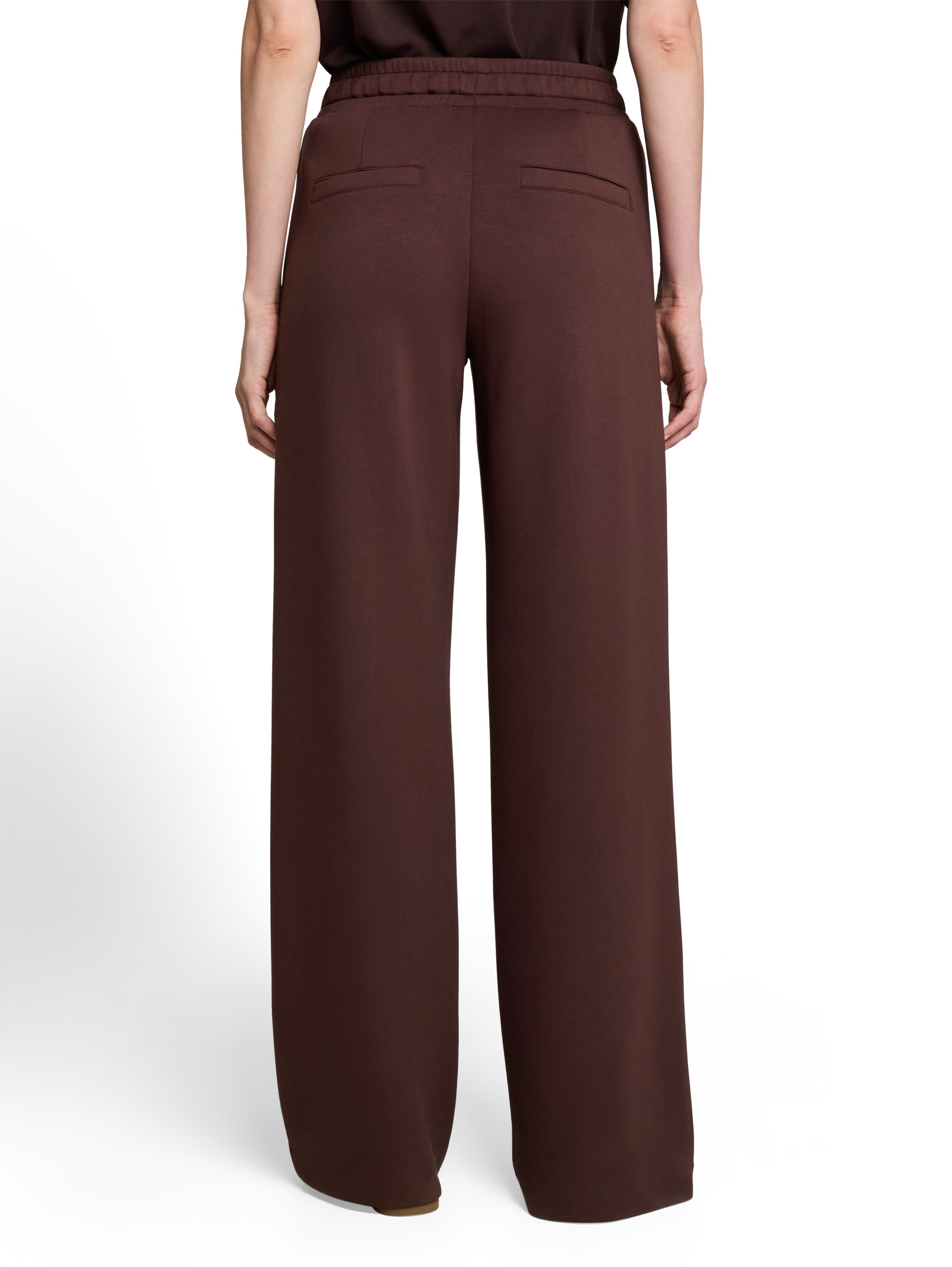 TOM TAILOR Stoffhose »Loose - Straight«  Sommerhose - weites Bein - mit elatsischem Bund