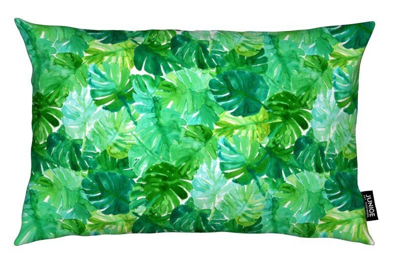Juniqe Dekokissen »Welcome to the Jungle«, Weiches, allergikerfreundliches Material