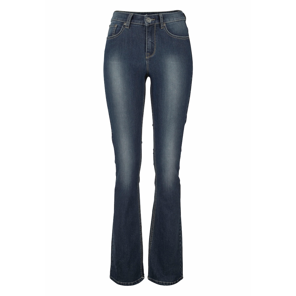 Arizona Bootcut-Jeans »Shaping«, High Waist